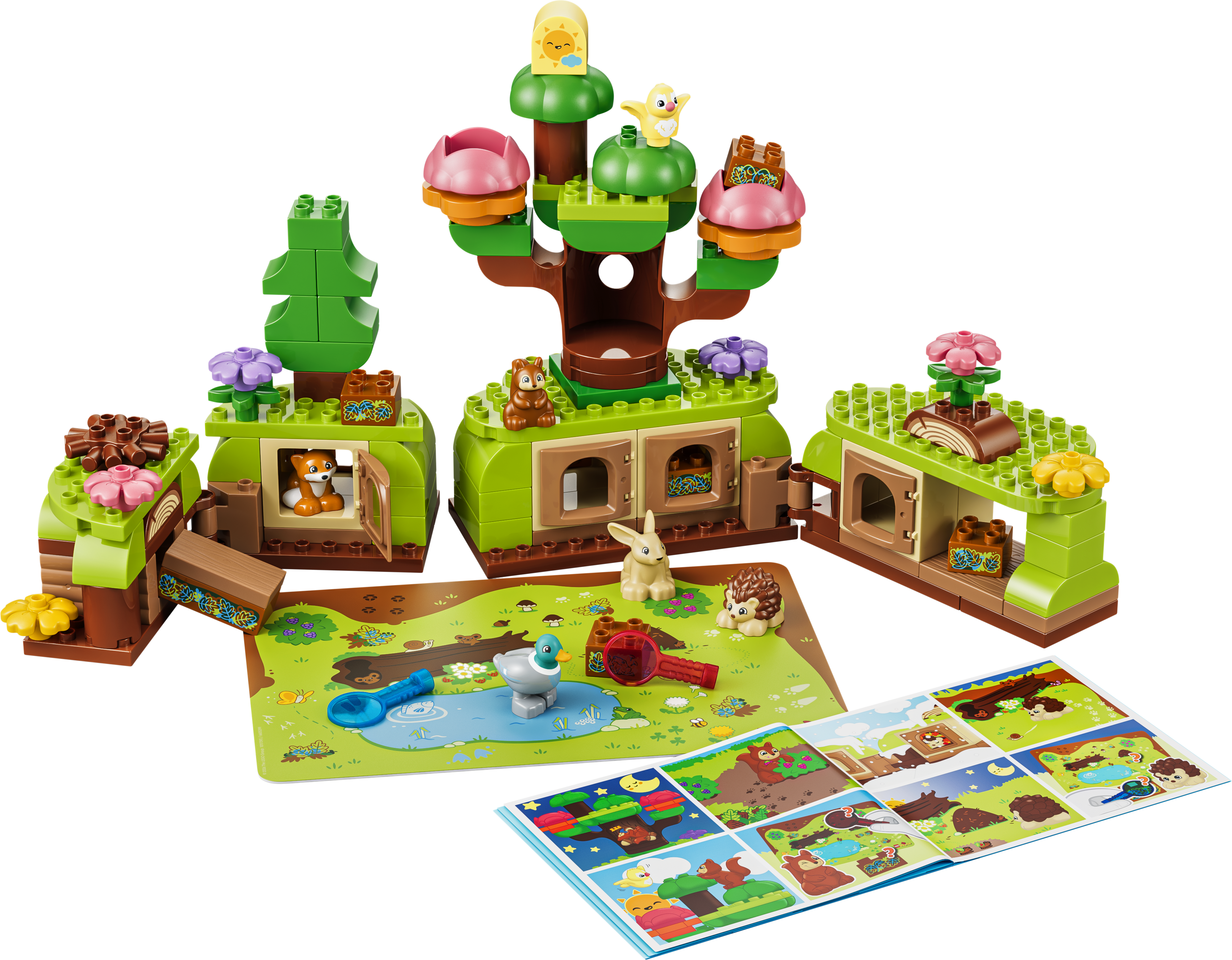 LEGO® DUPLO® Las odkrywców z dzikimi zwierzętami 10480