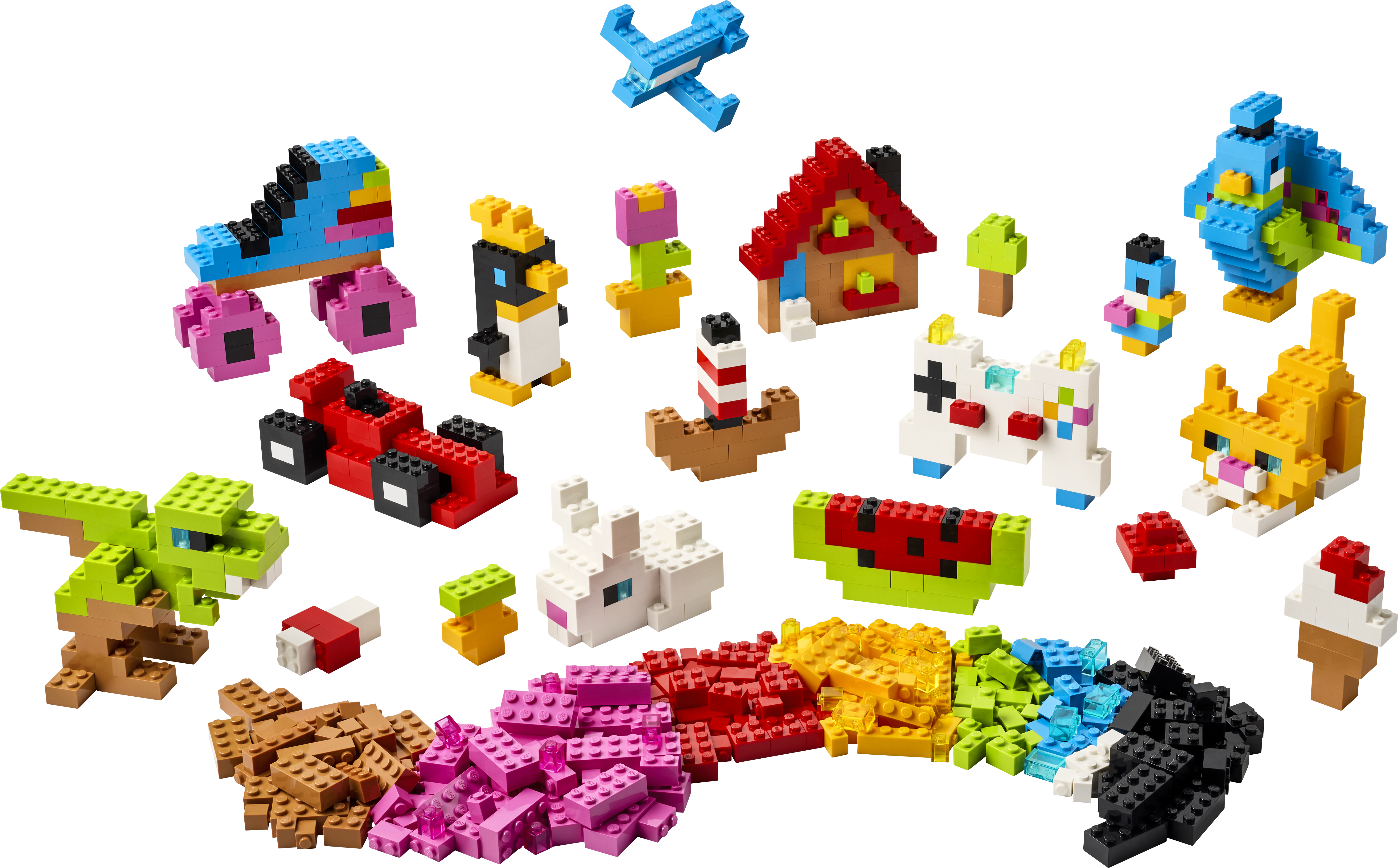 LEGO® Classic Kreatywne kolorowe klocki 11045, zabawka