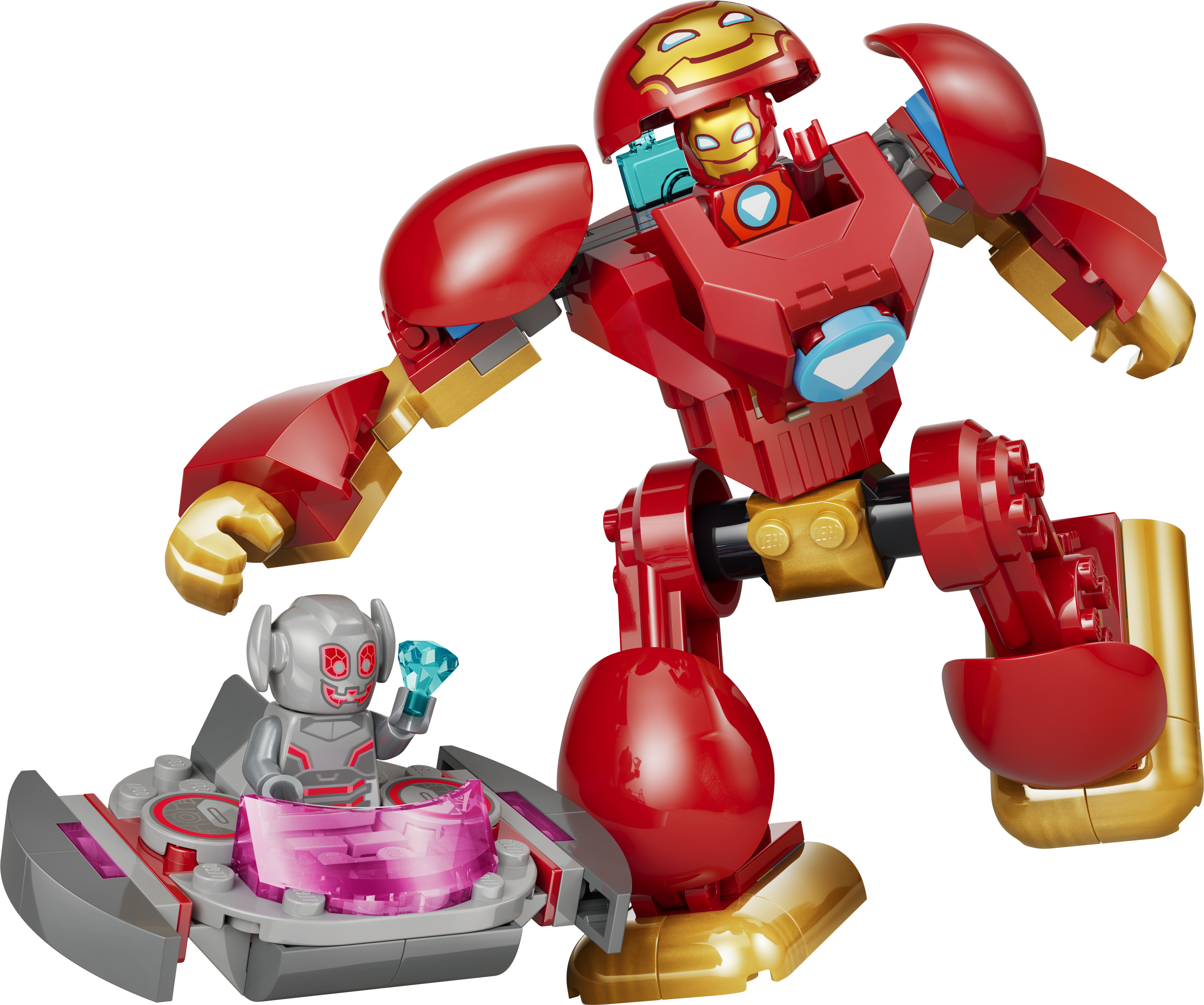 LEGO® ǀ Marvel Iron Man i super ekipa Ultron kontra Iron Man 11209