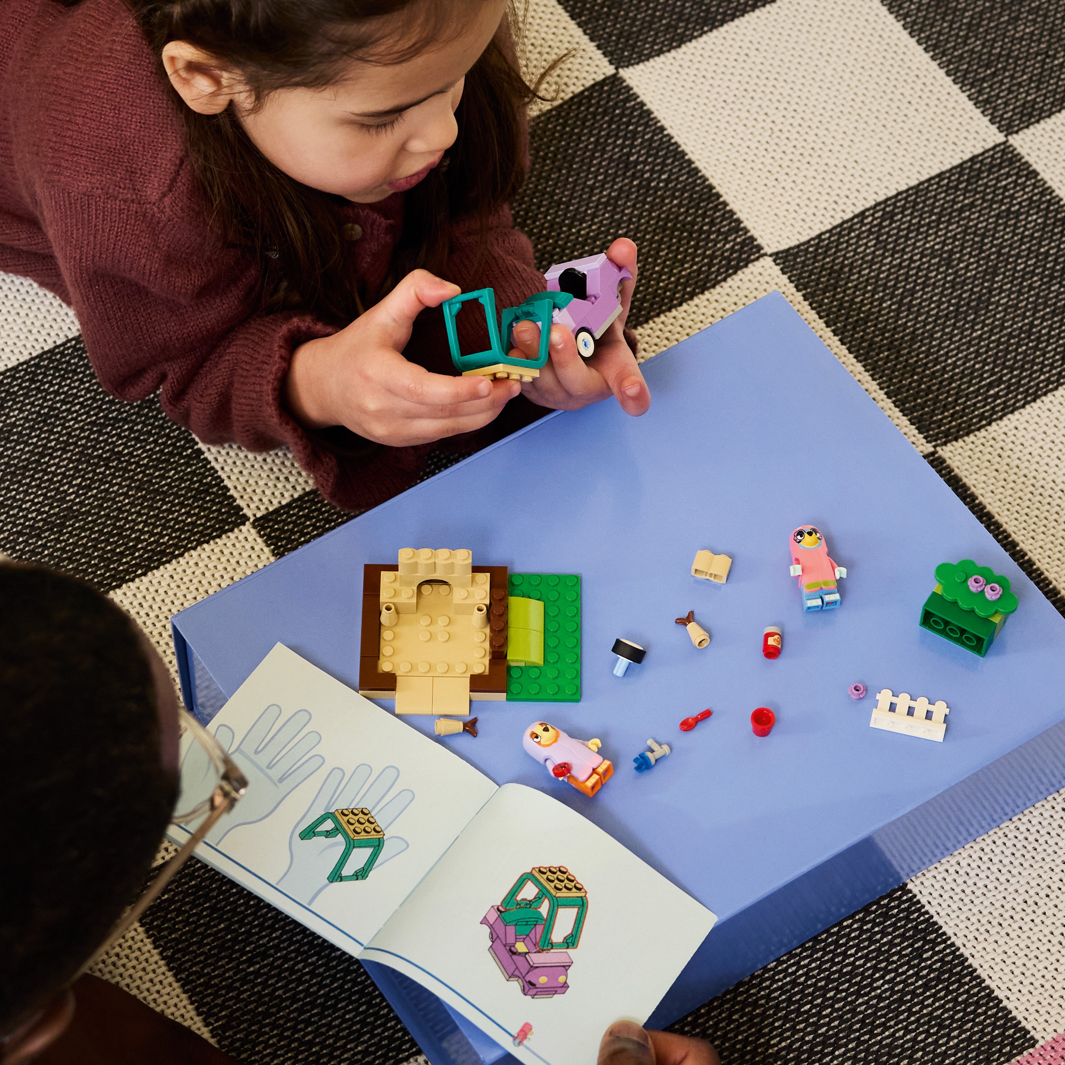 LEGO® Blue Babunie z Bingo i Blue 11216, zabawka konstrukcyjna