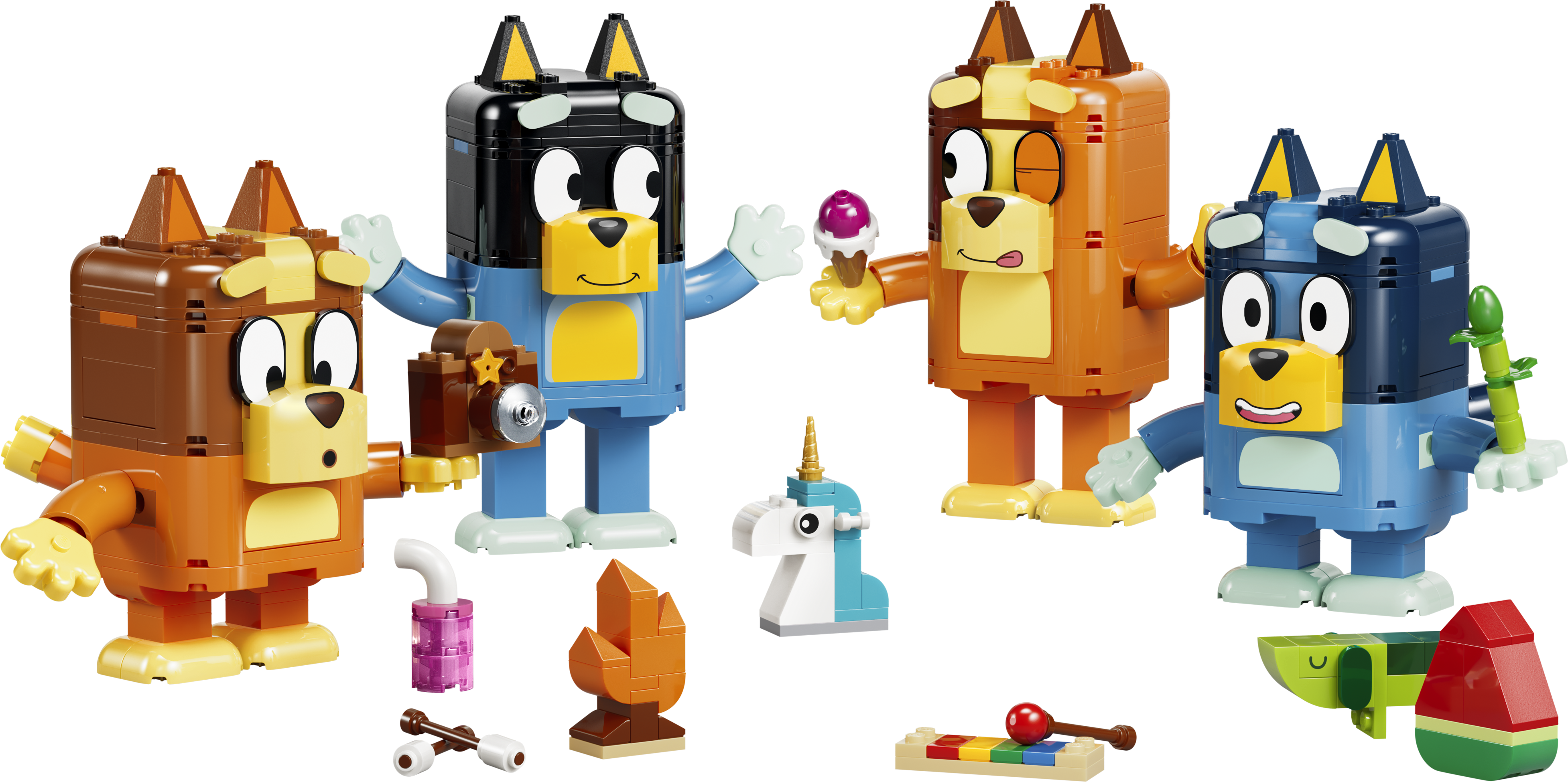 LEGO® Blue Rodzina Blue z klocków 11217, zestaw figurek