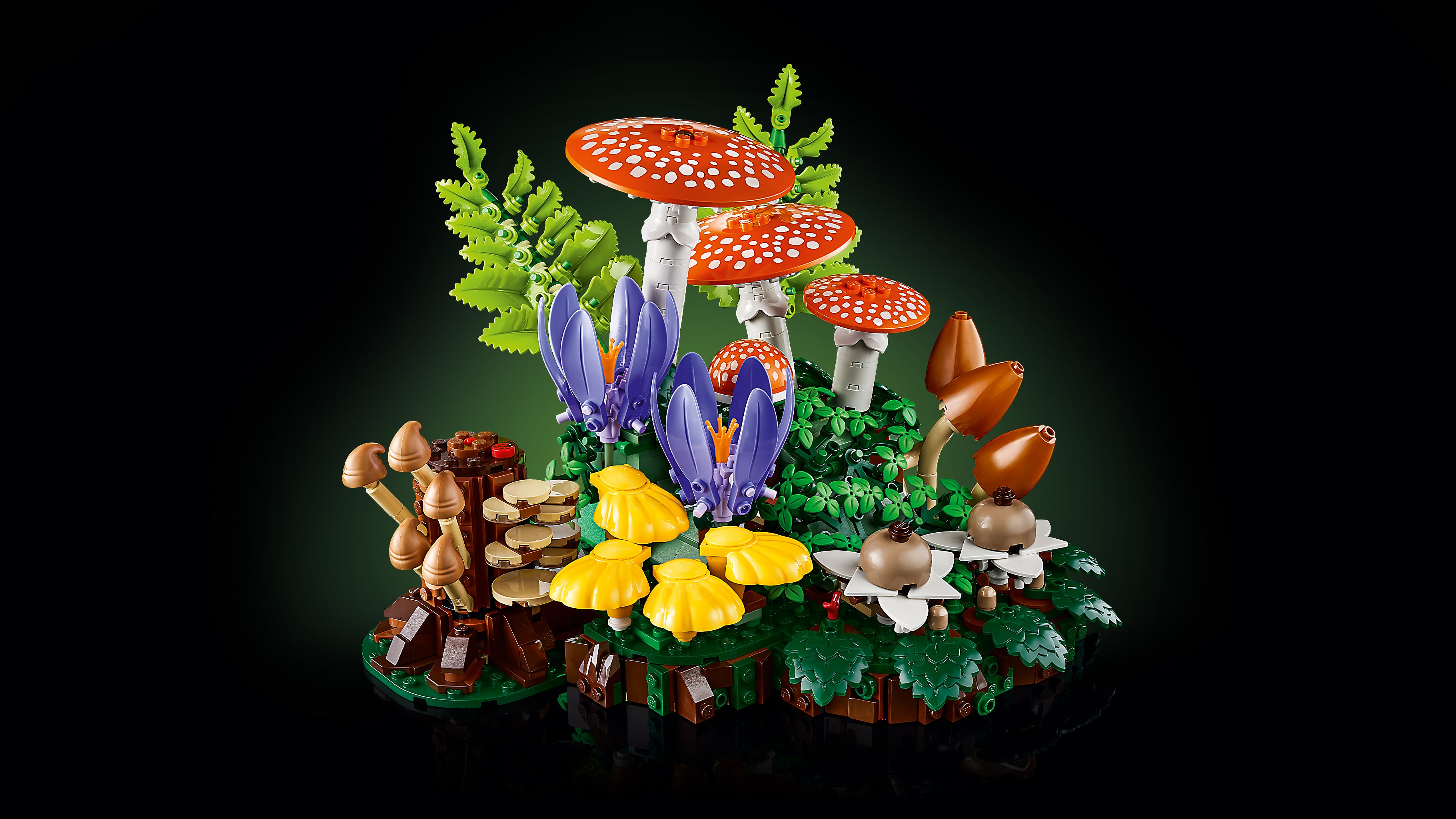 Zestaw konstrukcyjny LEGO® Botanicals Grzyby leśne 11505