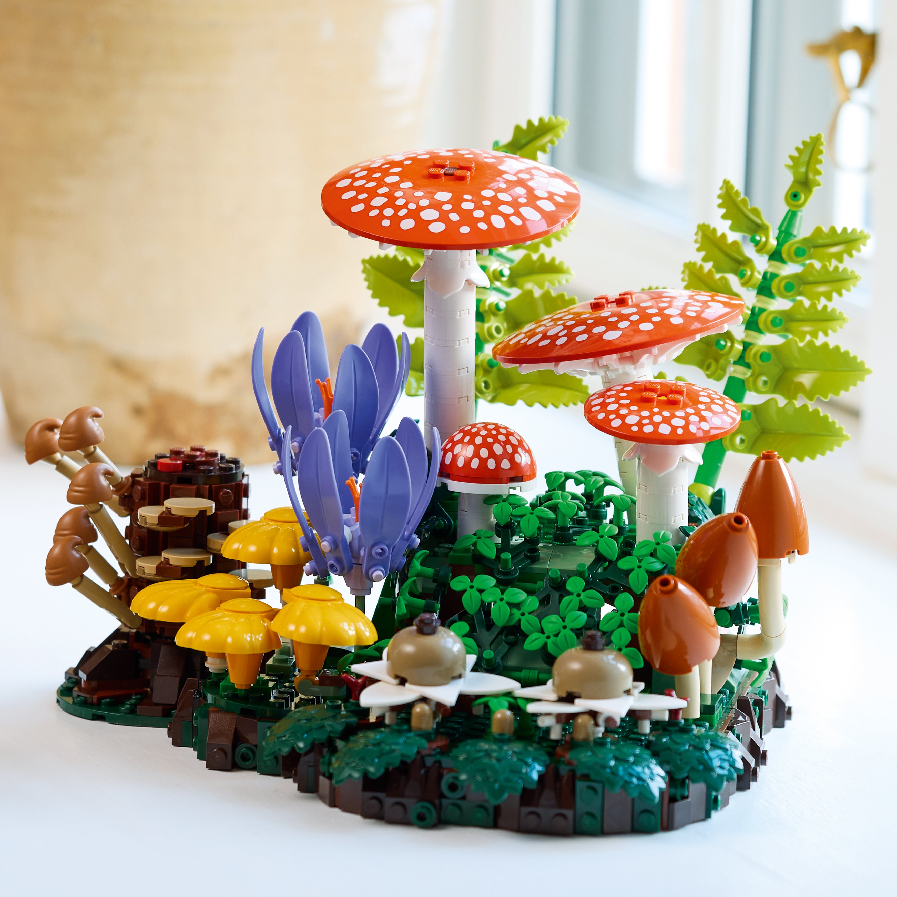 Zestaw konstrukcyjny LEGO® Botanicals Grzyby leśne 11505