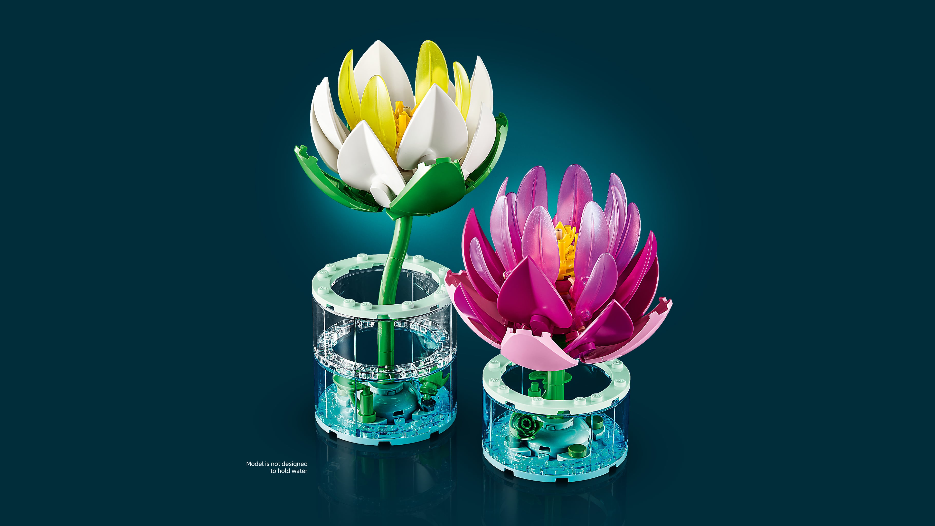 Zestaw konstrukcyjny LEGO® Botanicals Lilie wodne 11511