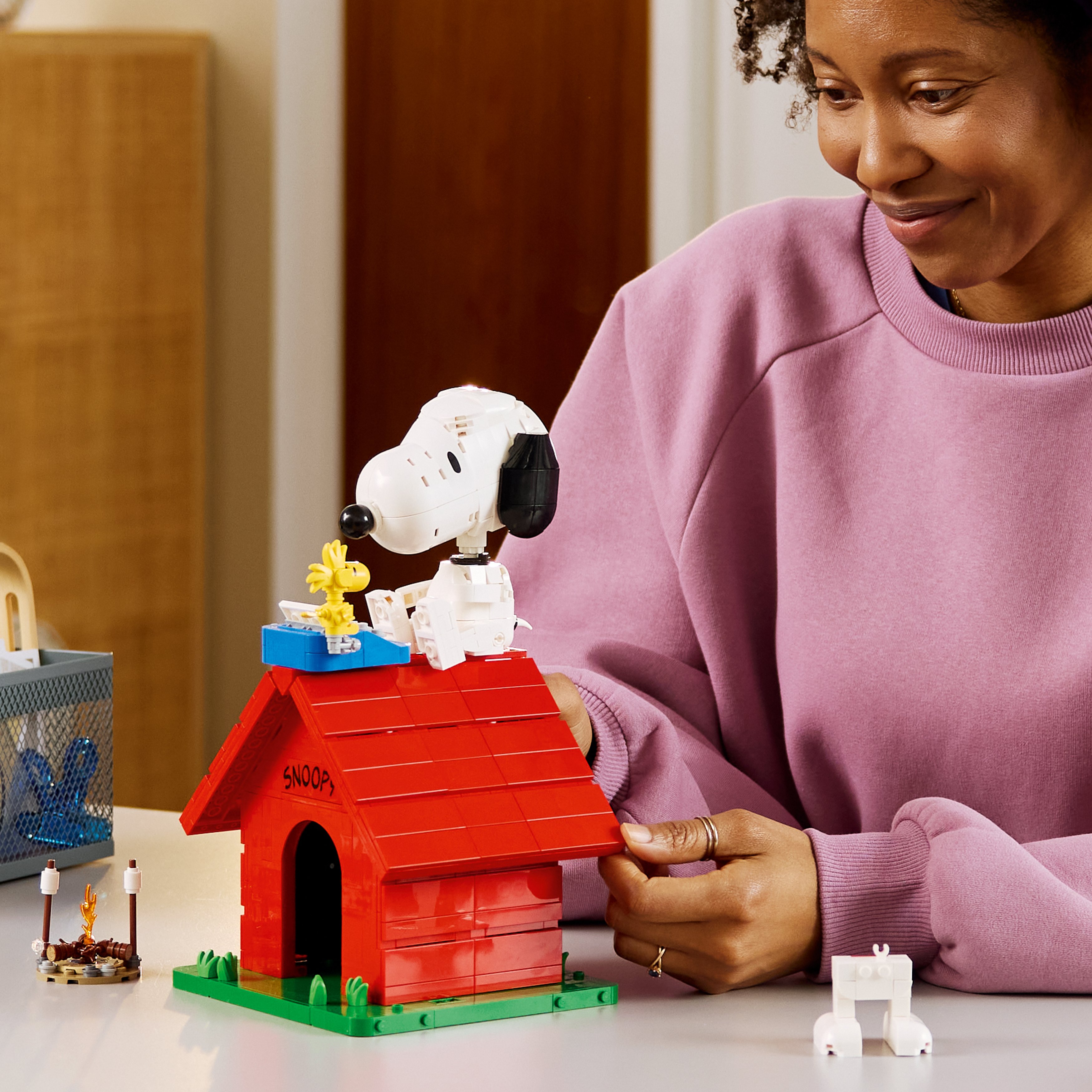 LEGO® Ideas Fistaszki: Buda Snoopy’ego 21368, zestaw