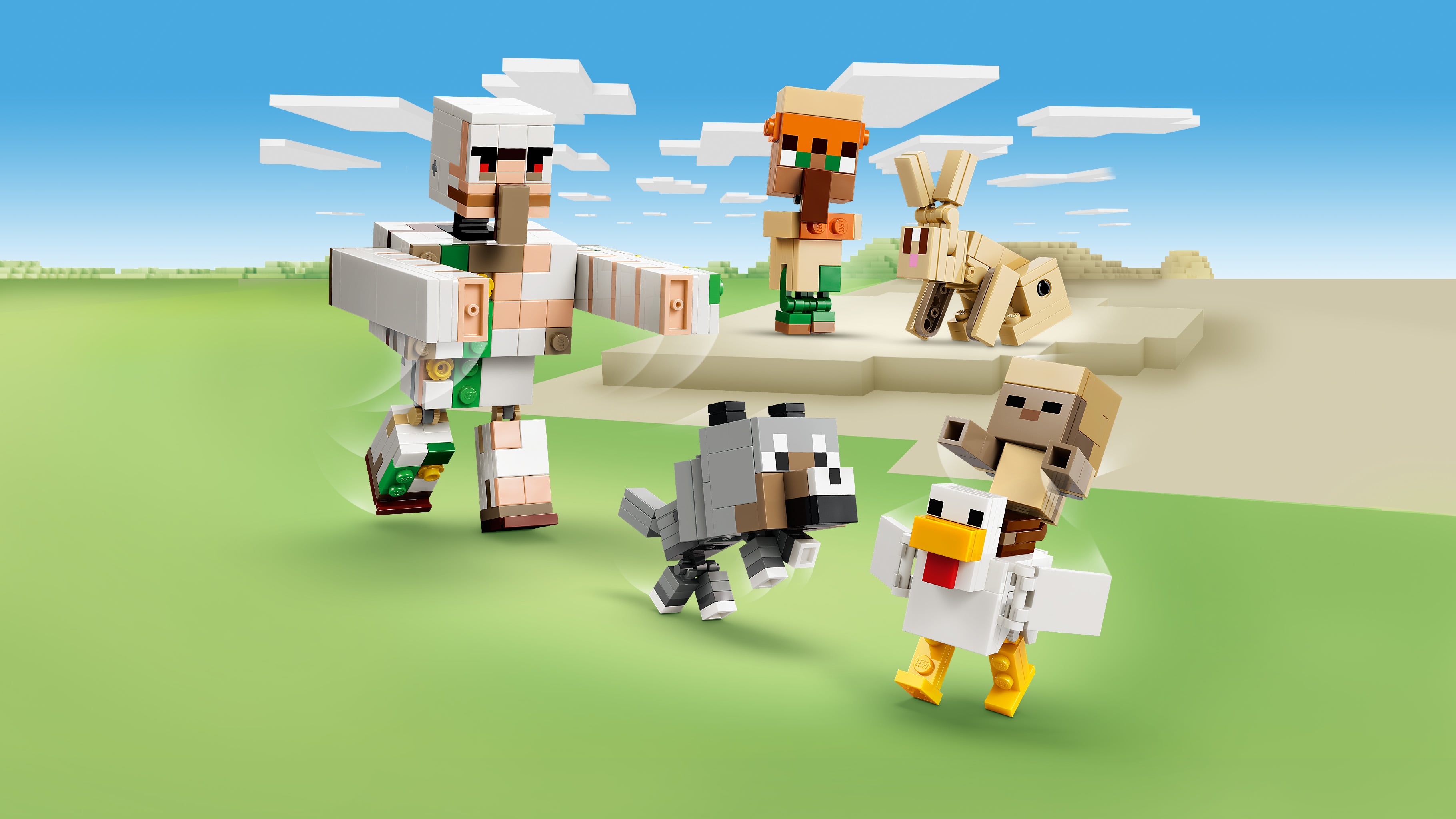 LEGO® Minecraft® Atak kurzego jeźdźca na pustyni 21592