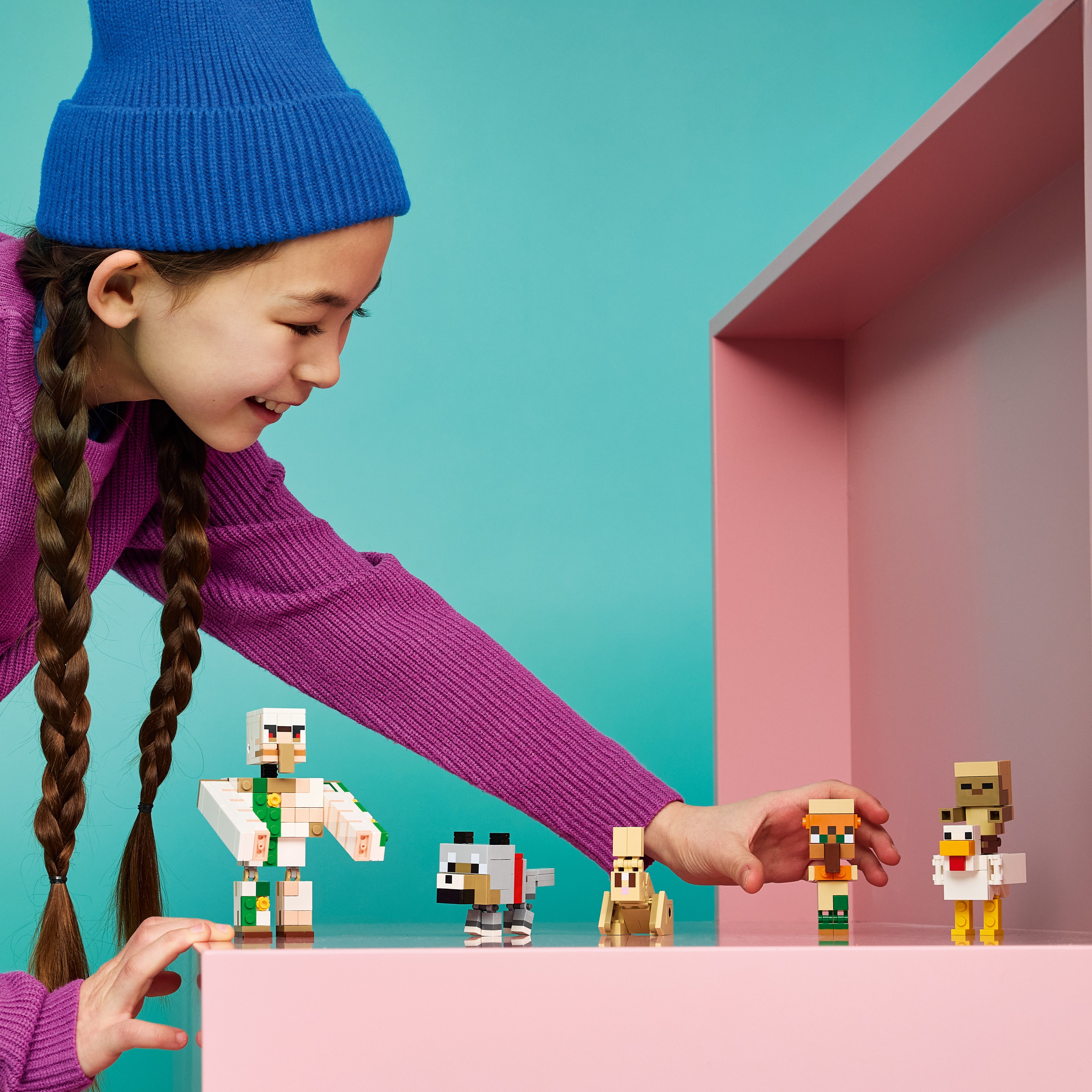 LEGO® Minecraft® Atak kurzego jeźdźca na pustyni 21592
