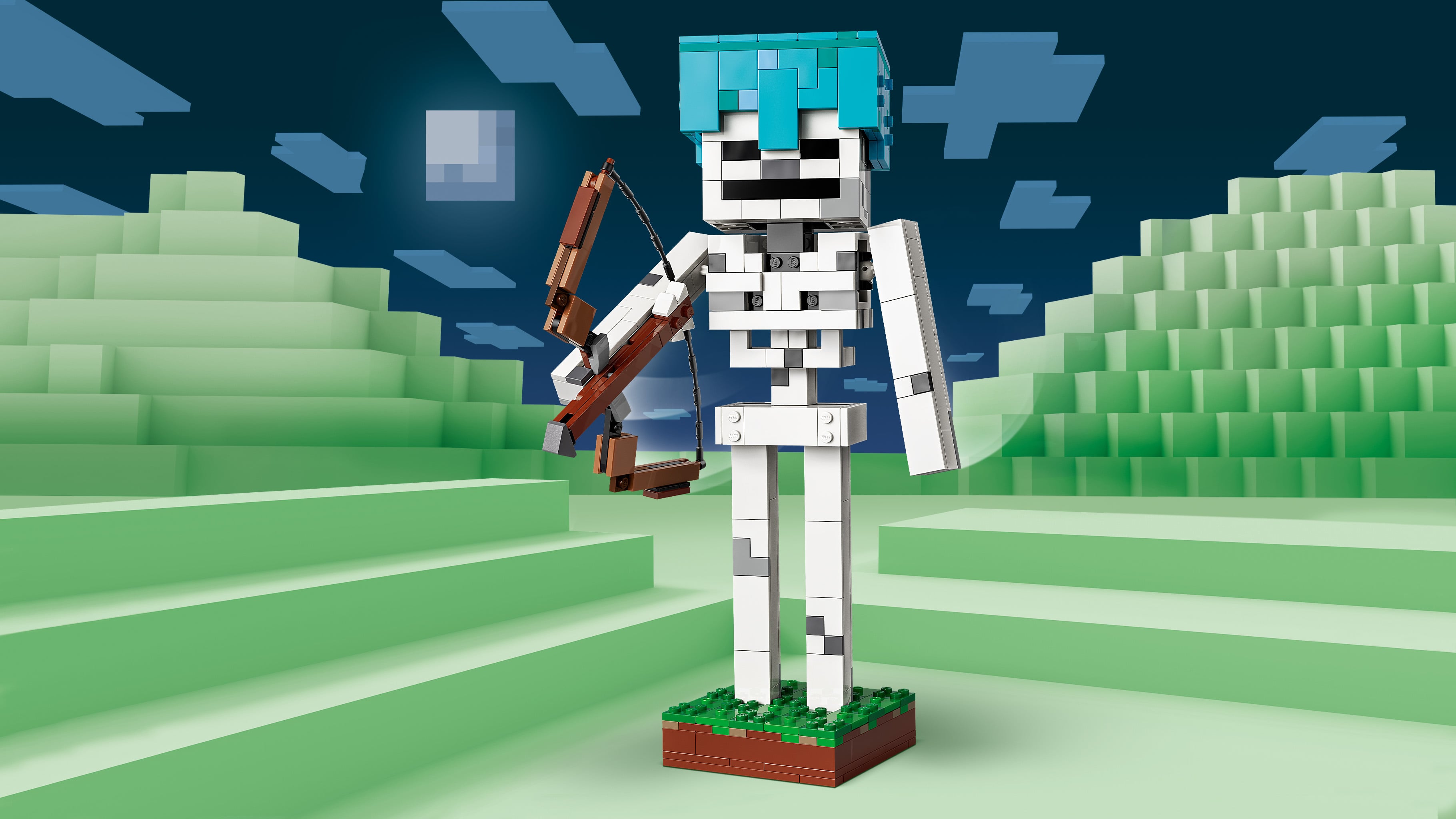 LEGO® Minecraft® Szkielet 21594, zabawka, gamingowa dekoracja