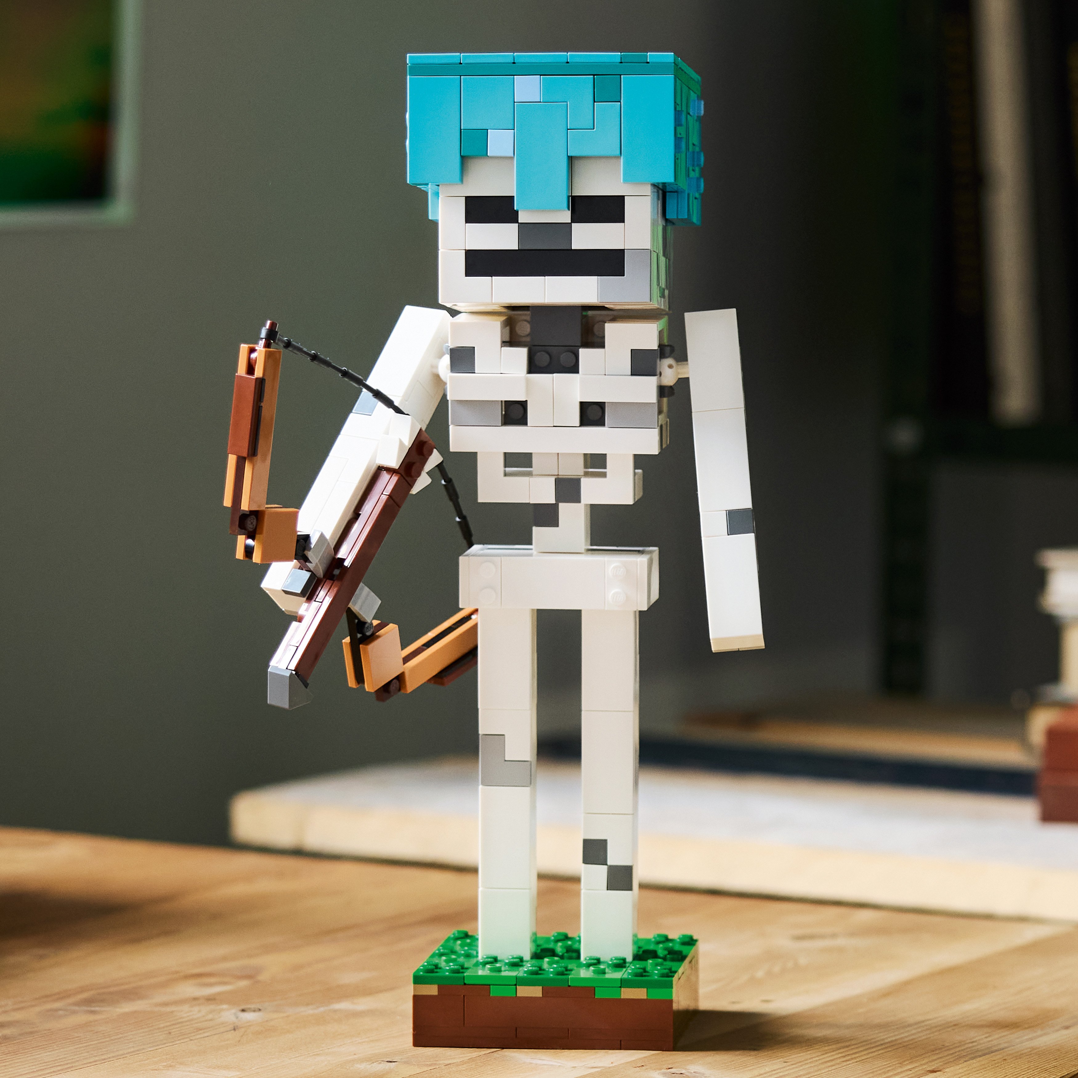 LEGO® Minecraft® Szkielet 21594, zabawka, gamingowa dekoracja
