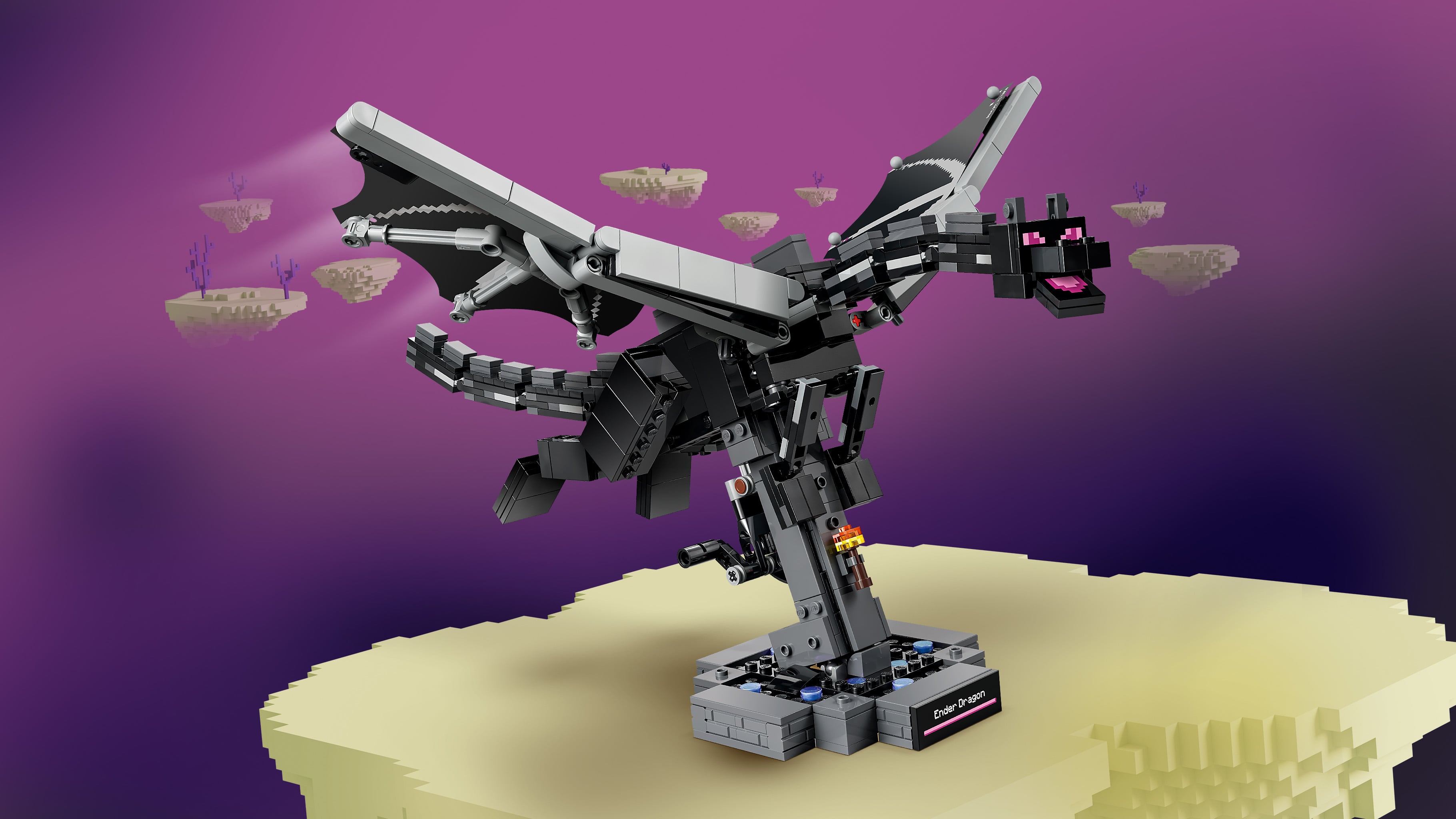 LEGO® Minecraft® Smok Kresu 21595, dekoracja z gry wideo