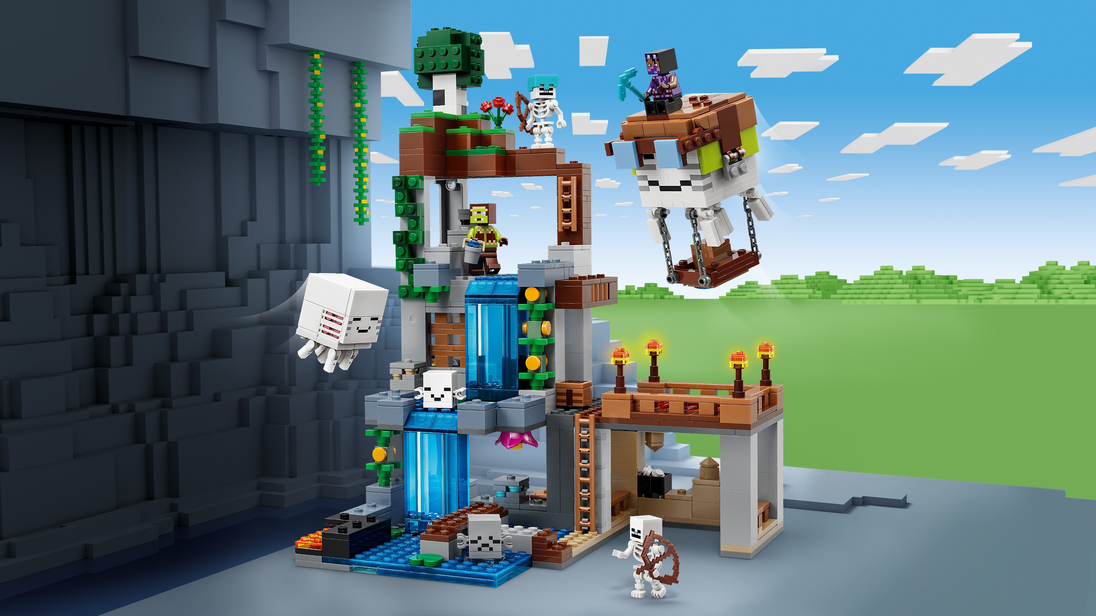 LEGO® Minecraft® Stacja Ghasta 21597, zabawka dla graczy