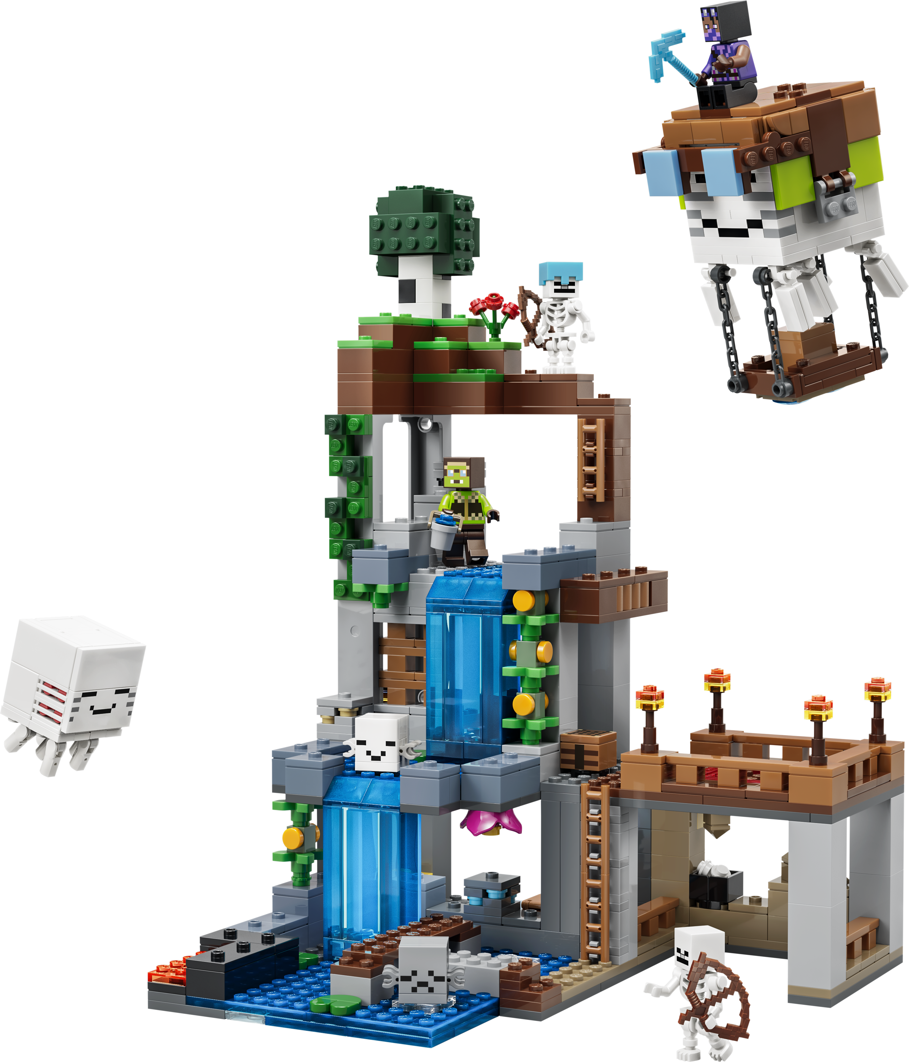 LEGO® Minecraft® Stacja Ghasta 21597, zabawka dla graczy
