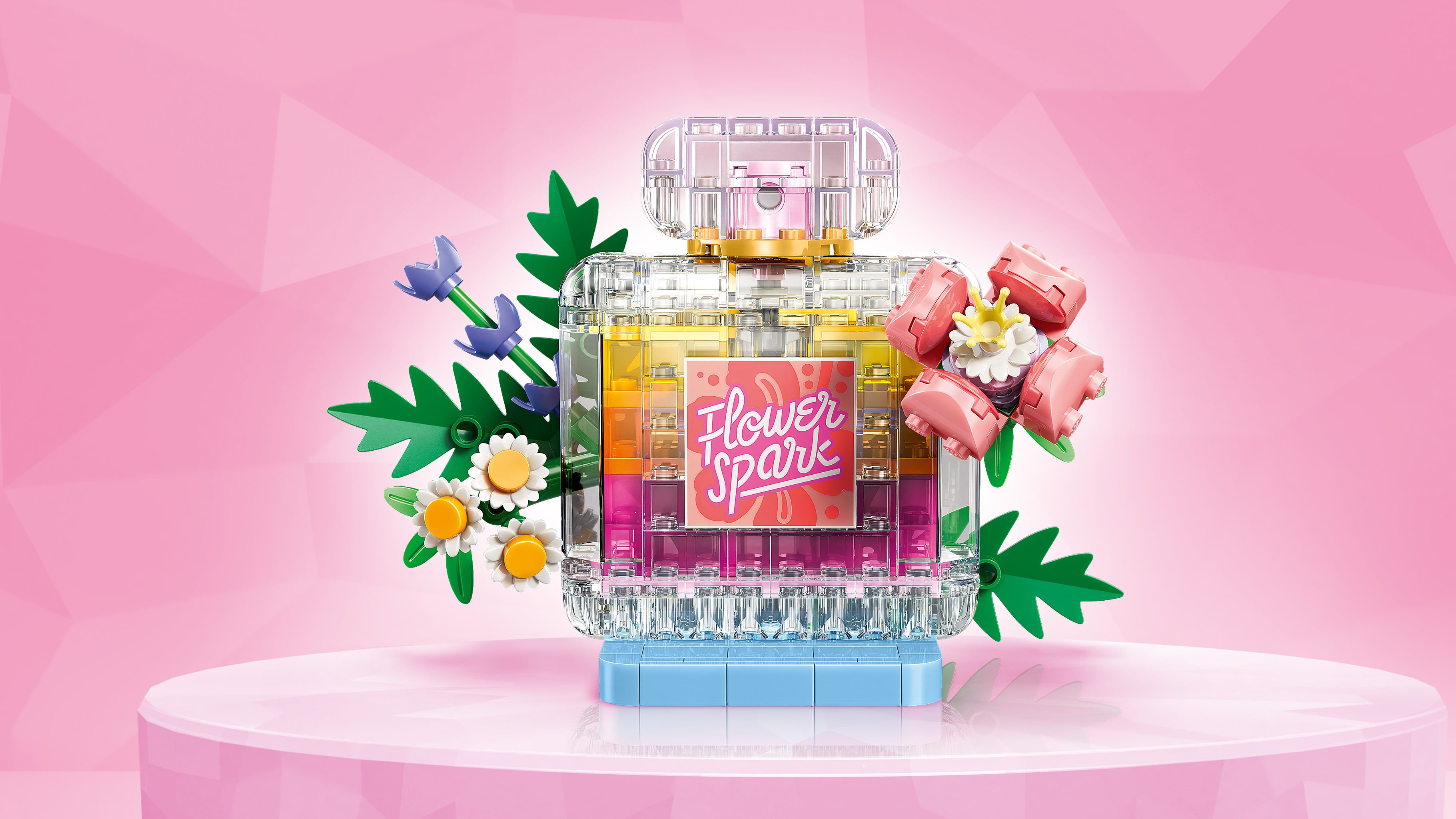 LEGO® Creator 3 w 1 Flakon perfum z kwiatową ozdobą 31383
