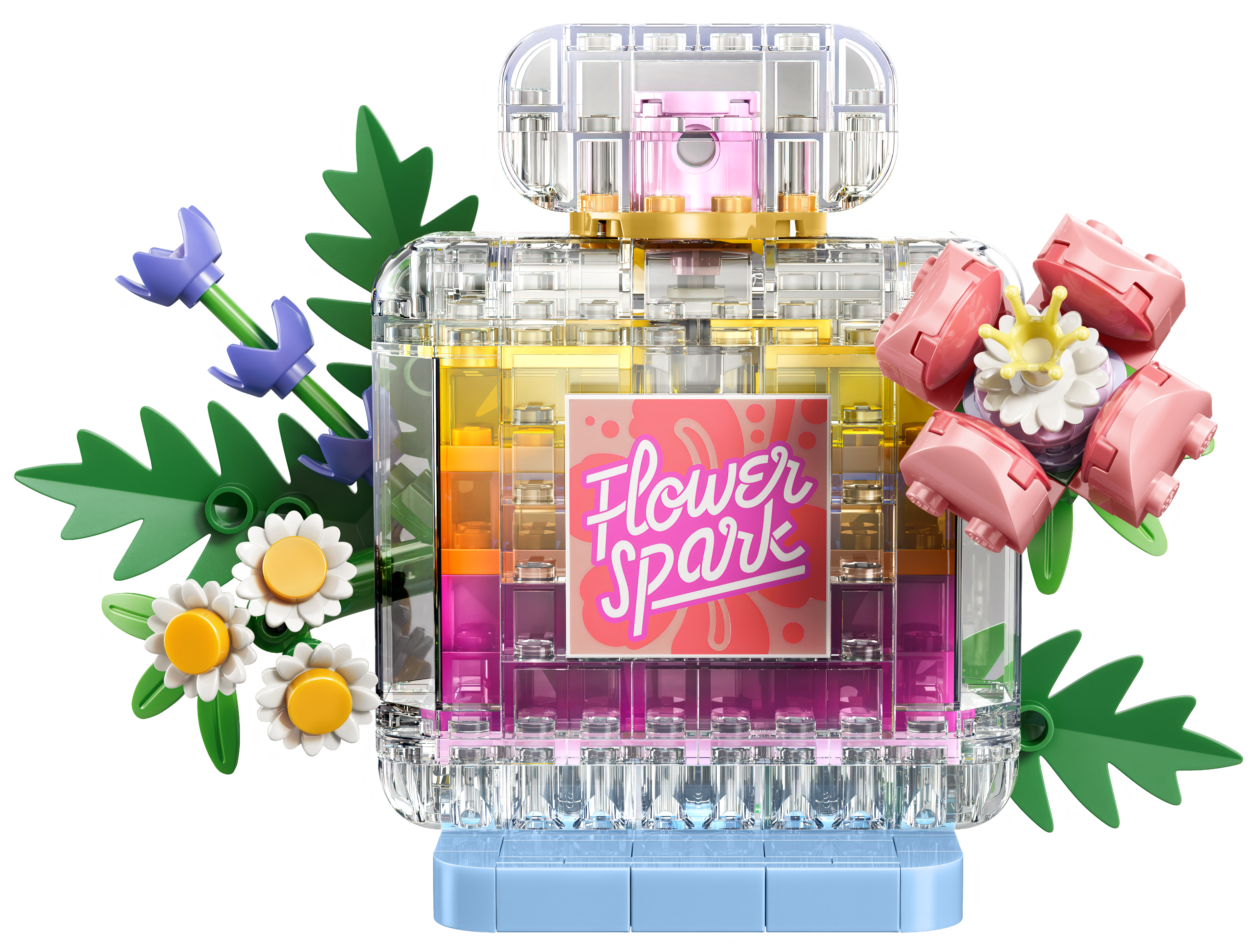 LEGO® Creator 3 w 1 Flakon perfum z kwiatową ozdobą 31383