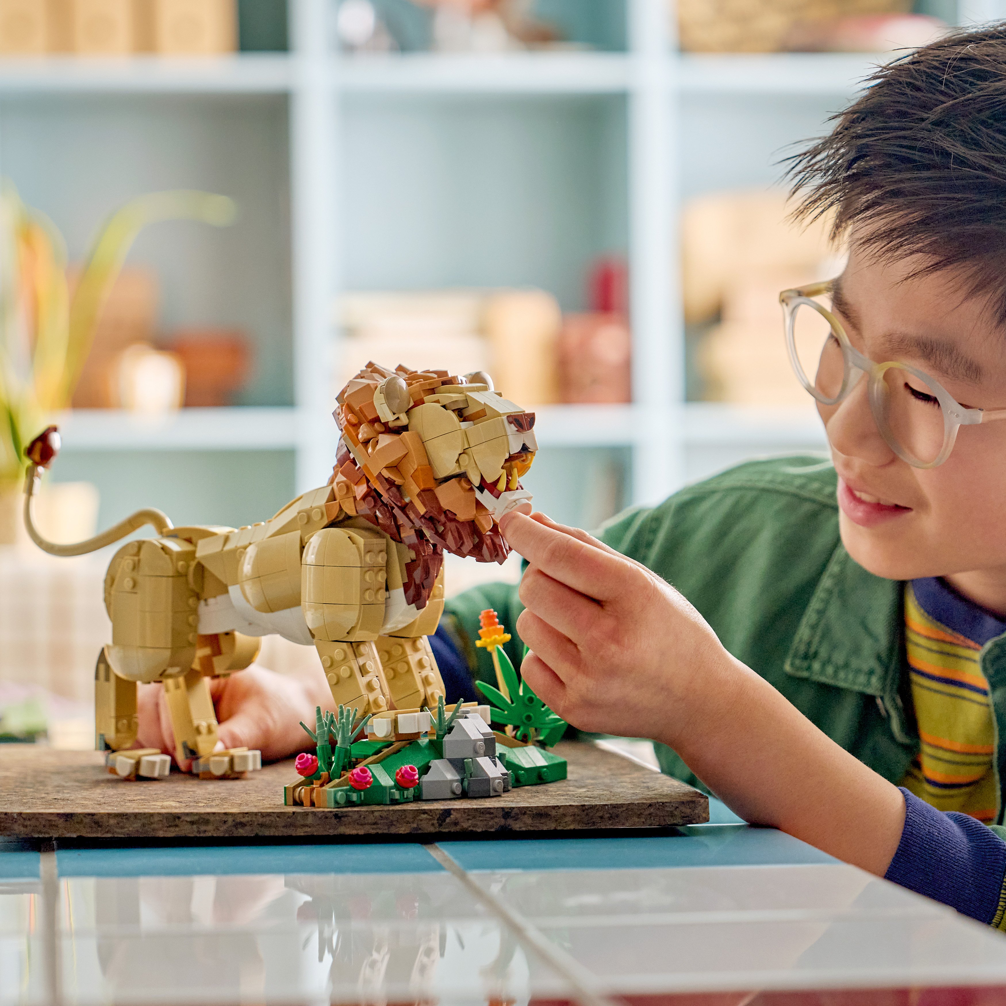 LEGO® Creator 3 w 1 Dzikie zwierzęta: Dumny lew 31386