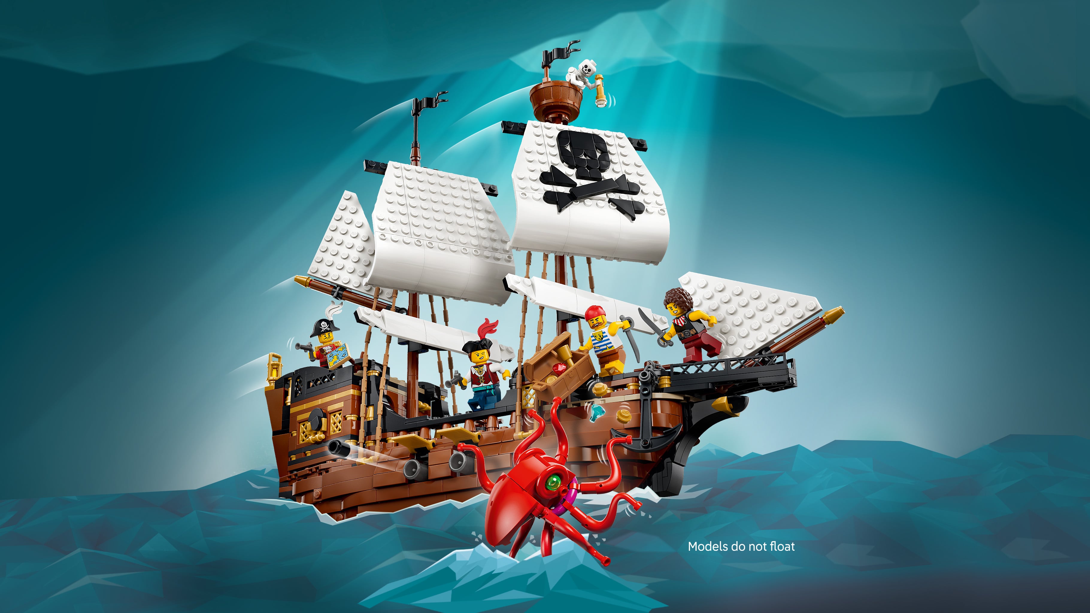 LEGO® Creator 3 w 1 Legendarny statek piracki 31387