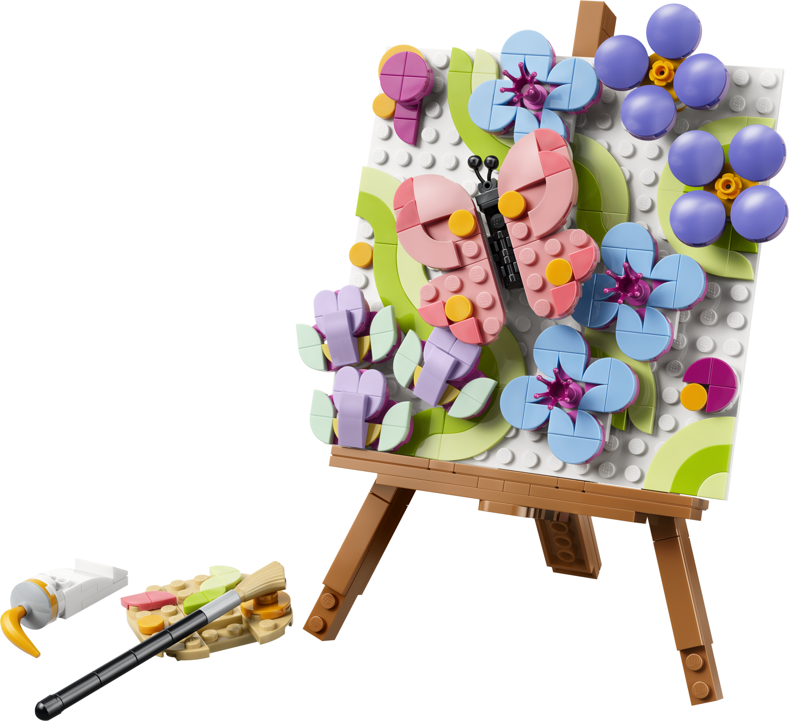 LEGO® Creator 3 w 1 Dekoracyjny obraz z kwiatami 31390