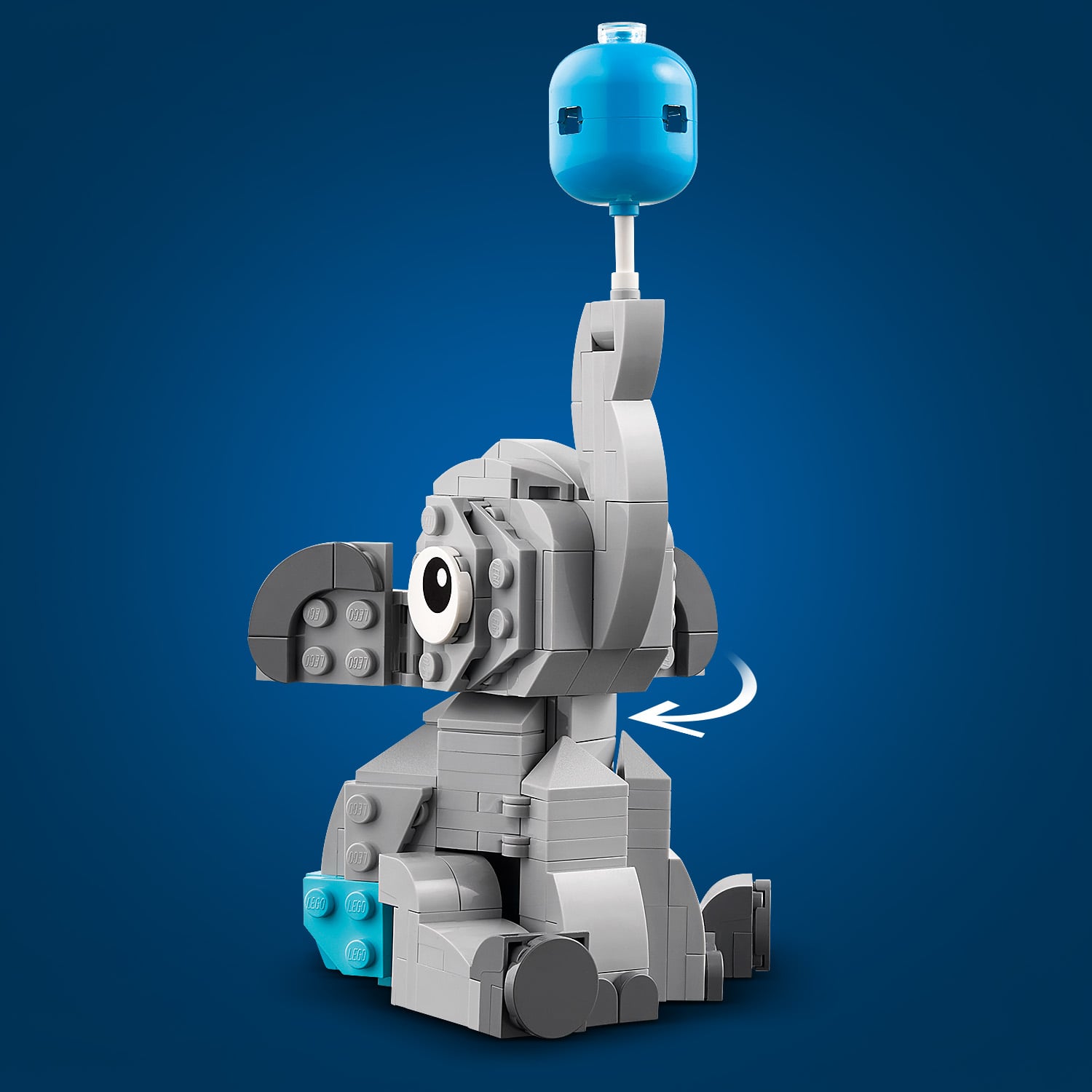 LEGO® Słoniątko na niebie 40814, prezent do ustawienia na półce dla świeżo upieczonych rodziców