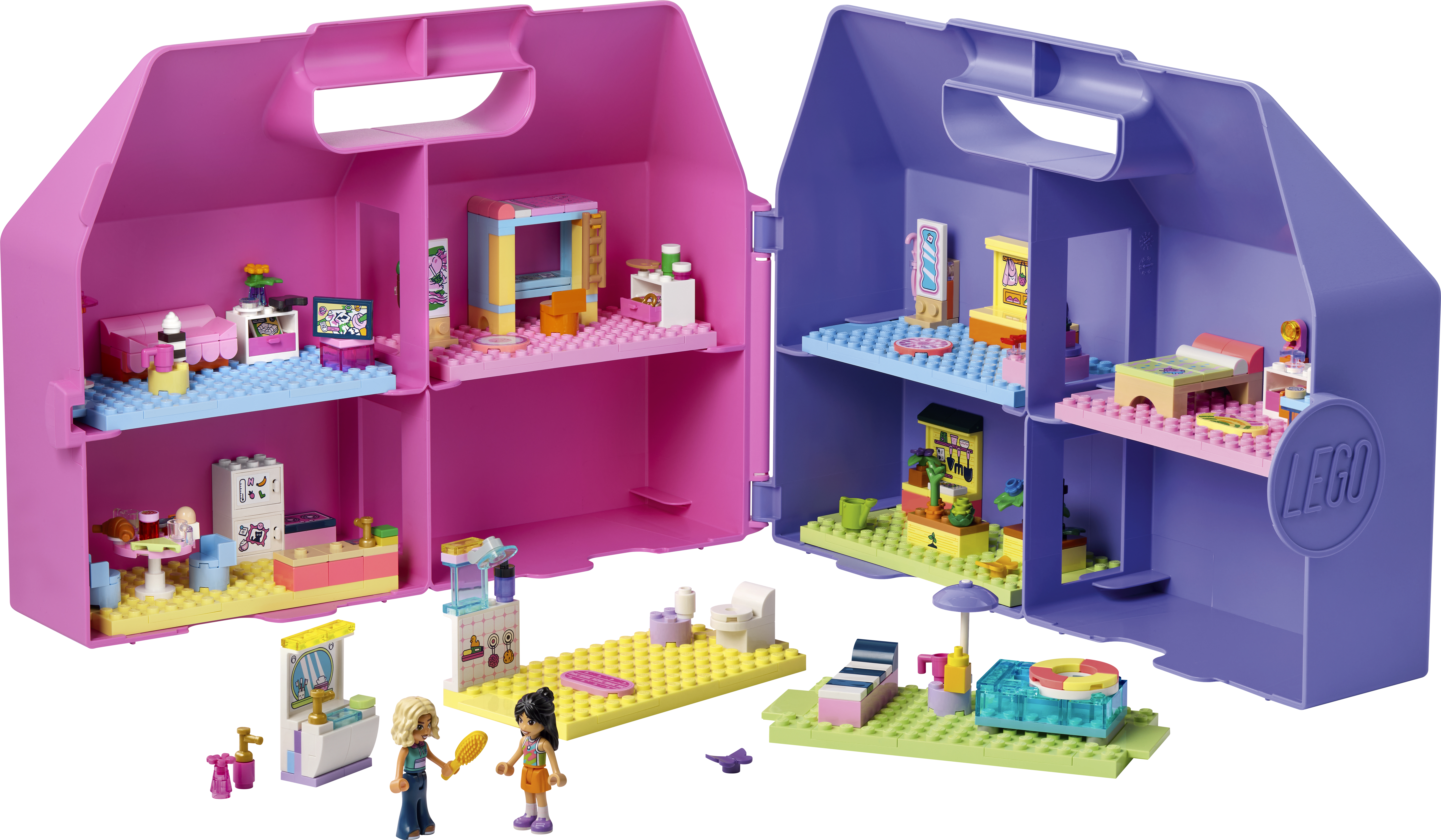 LEGO® Friends Kreatywna walizka z domkiem dla lalek 42697