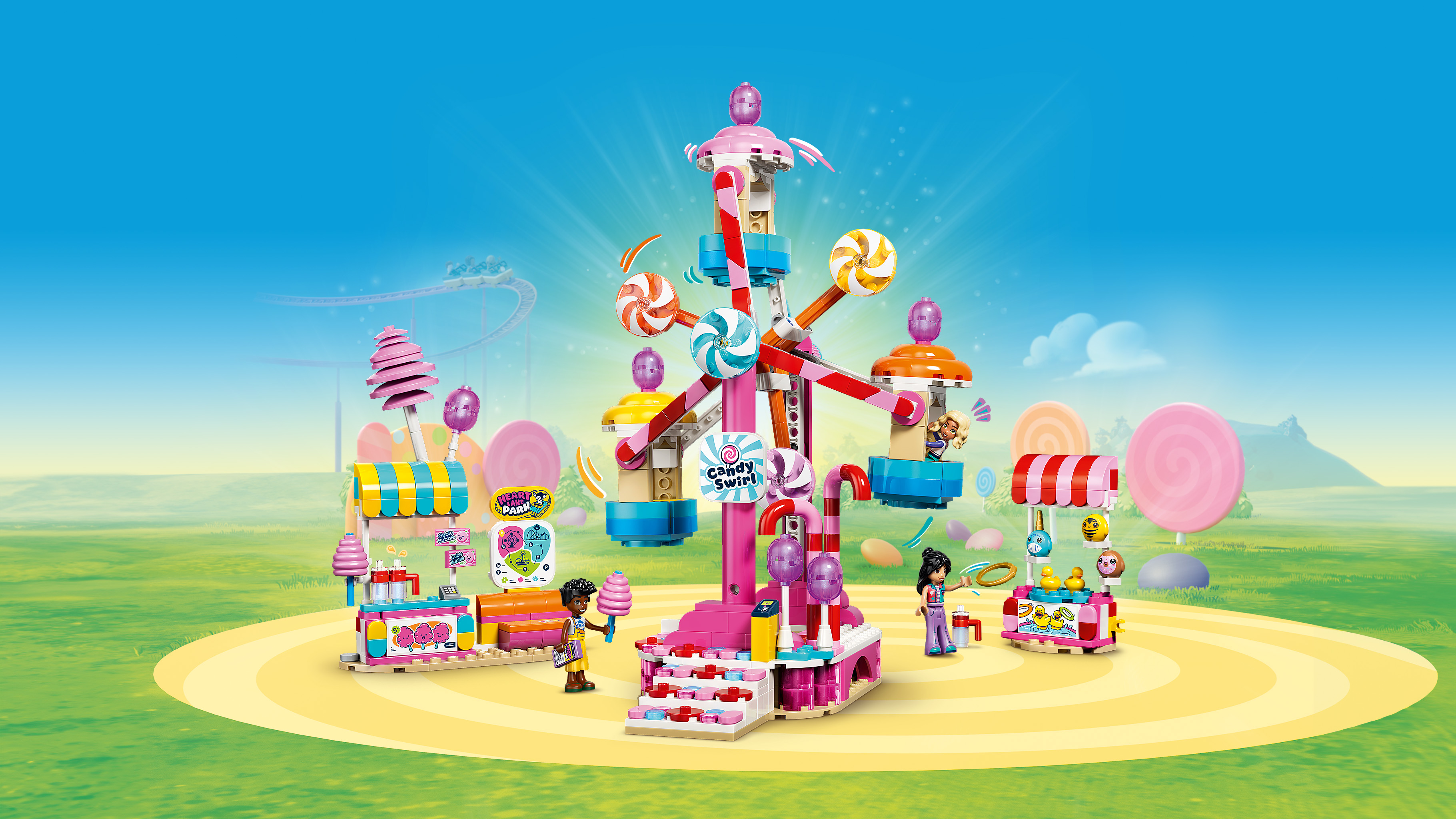 LEGO® Friends Cukierkowo-babeczkowy diabelski młyn 42700