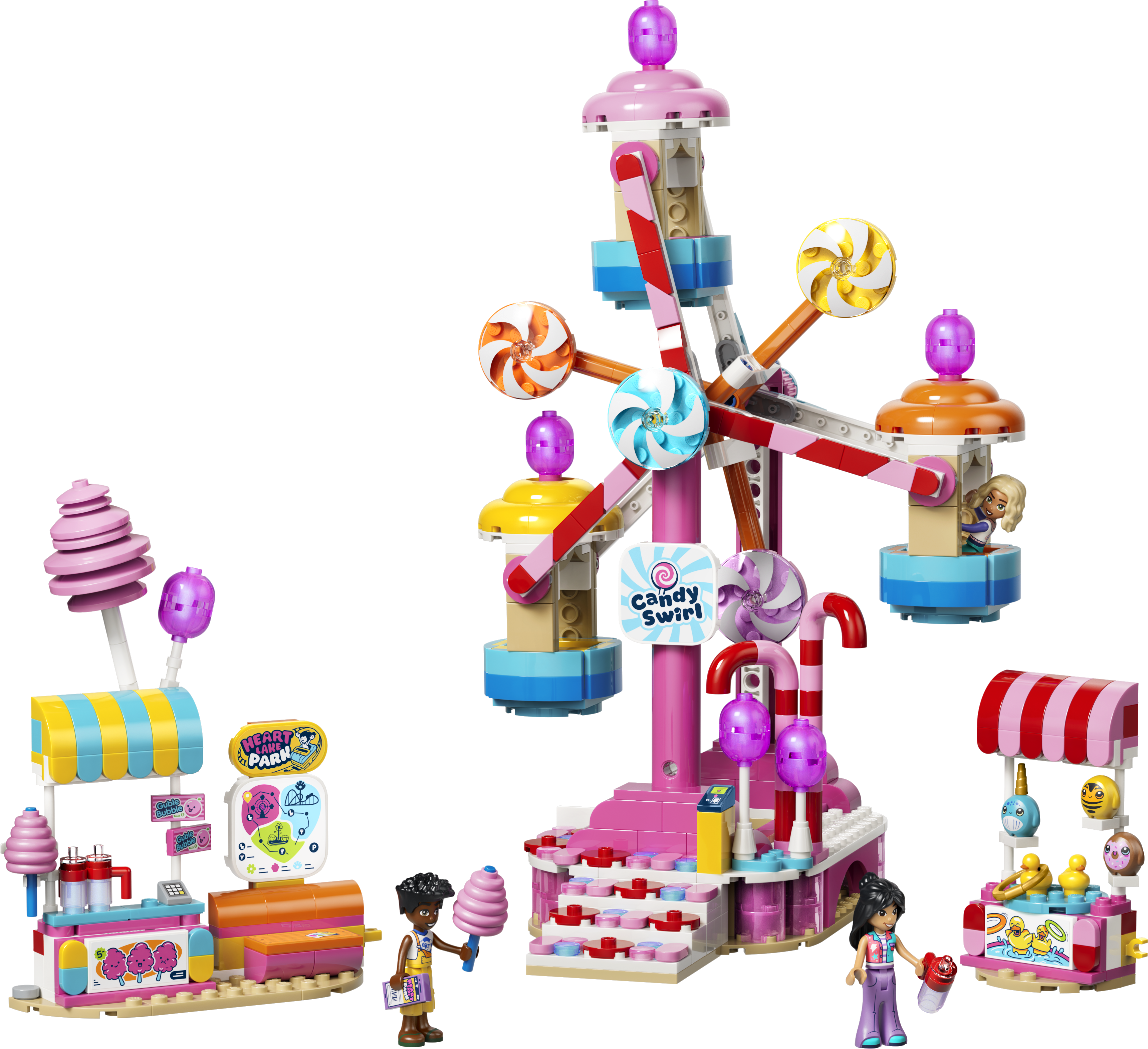 LEGO® Friends Cukierkowo-babeczkowy diabelski młyn 42700