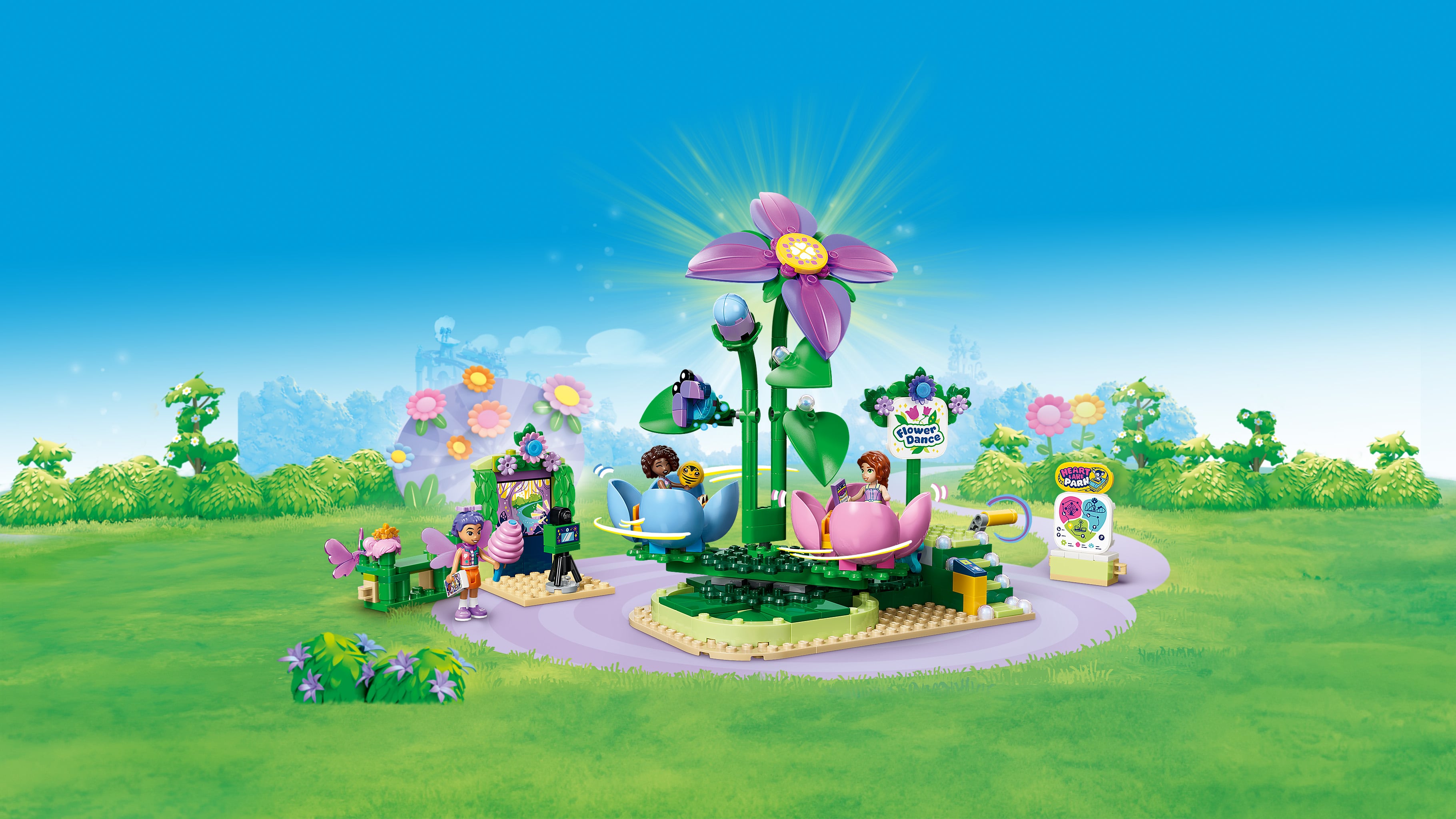 LEGO® Friends Wróżkowa karuzela z kwiatami 42702