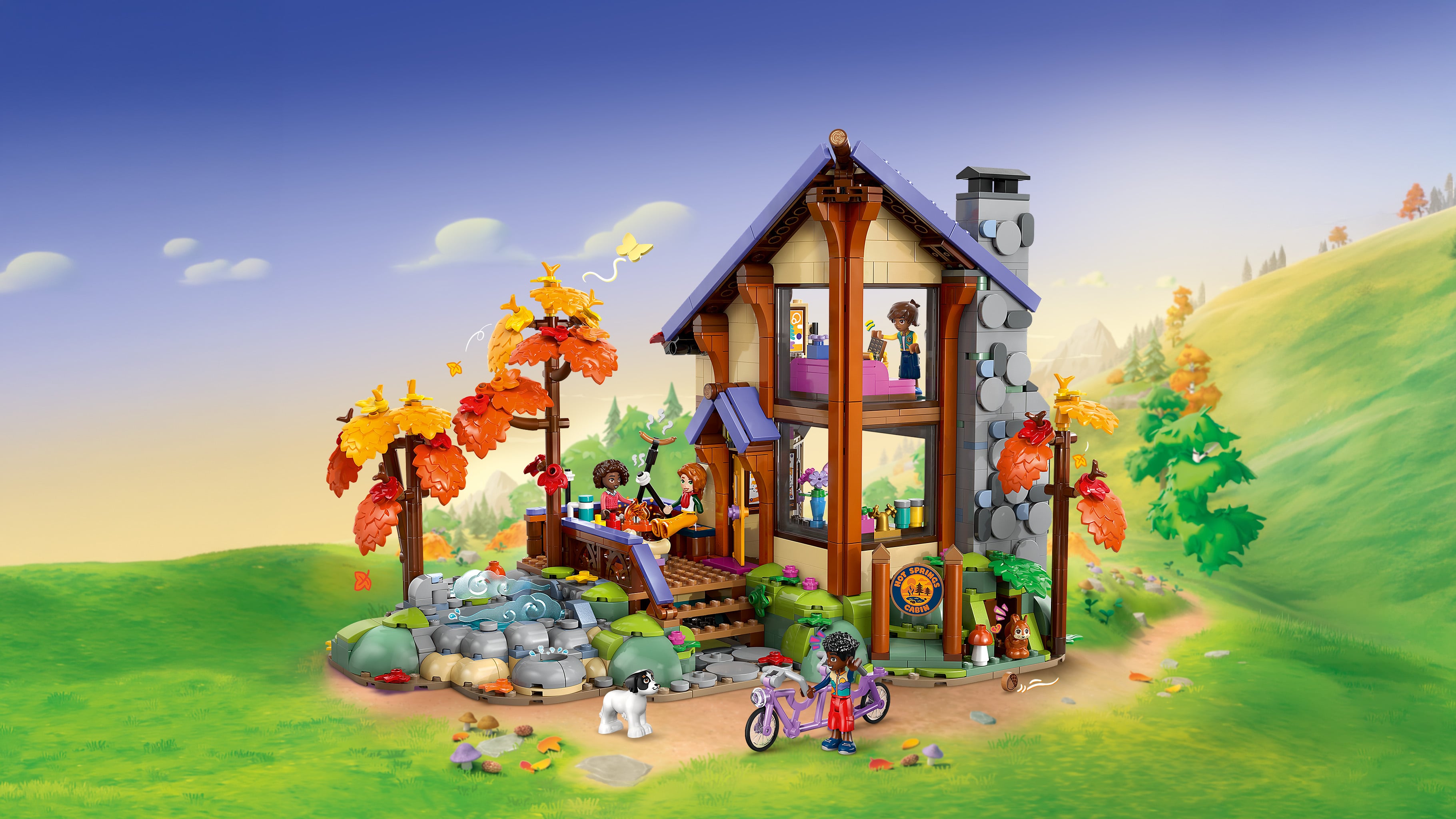 LEGO® Friends Jesienna leśna chatka 42705