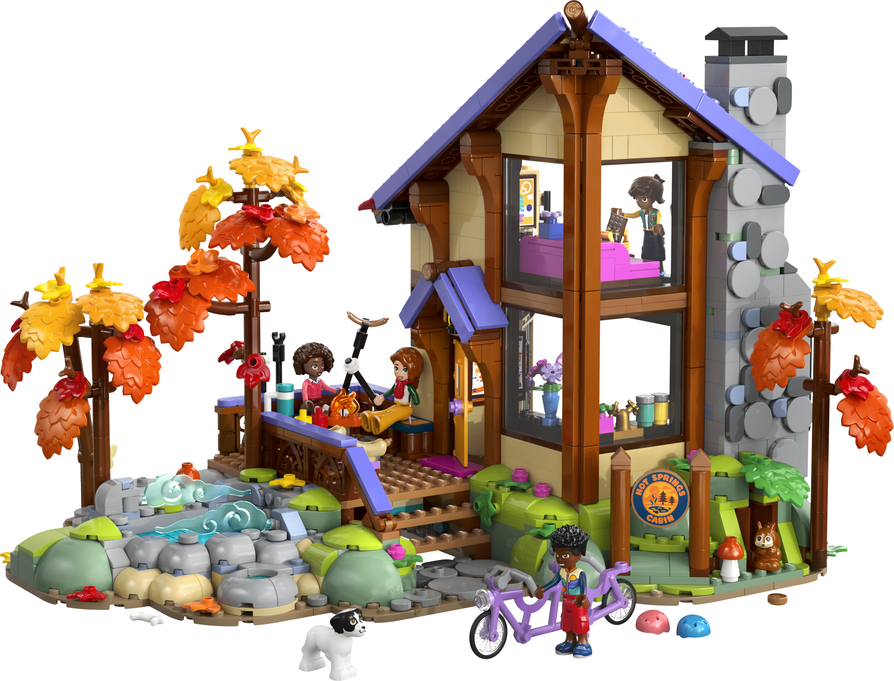 LEGO® Friends Jesienna leśna chatka 42705