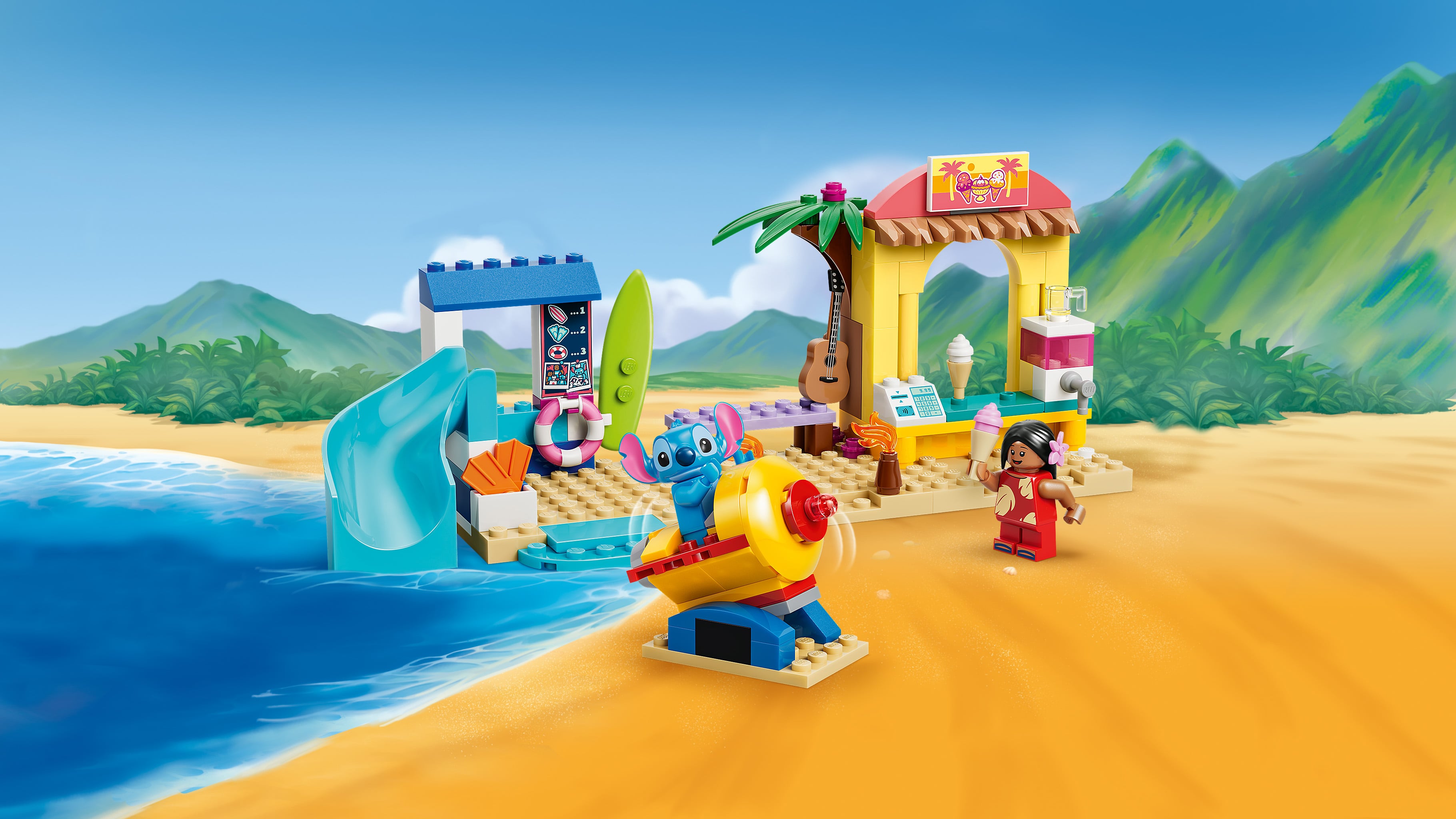 LEGO® ǀ Disney Zabawa na plaży z Lilo i Stitchem 43280
