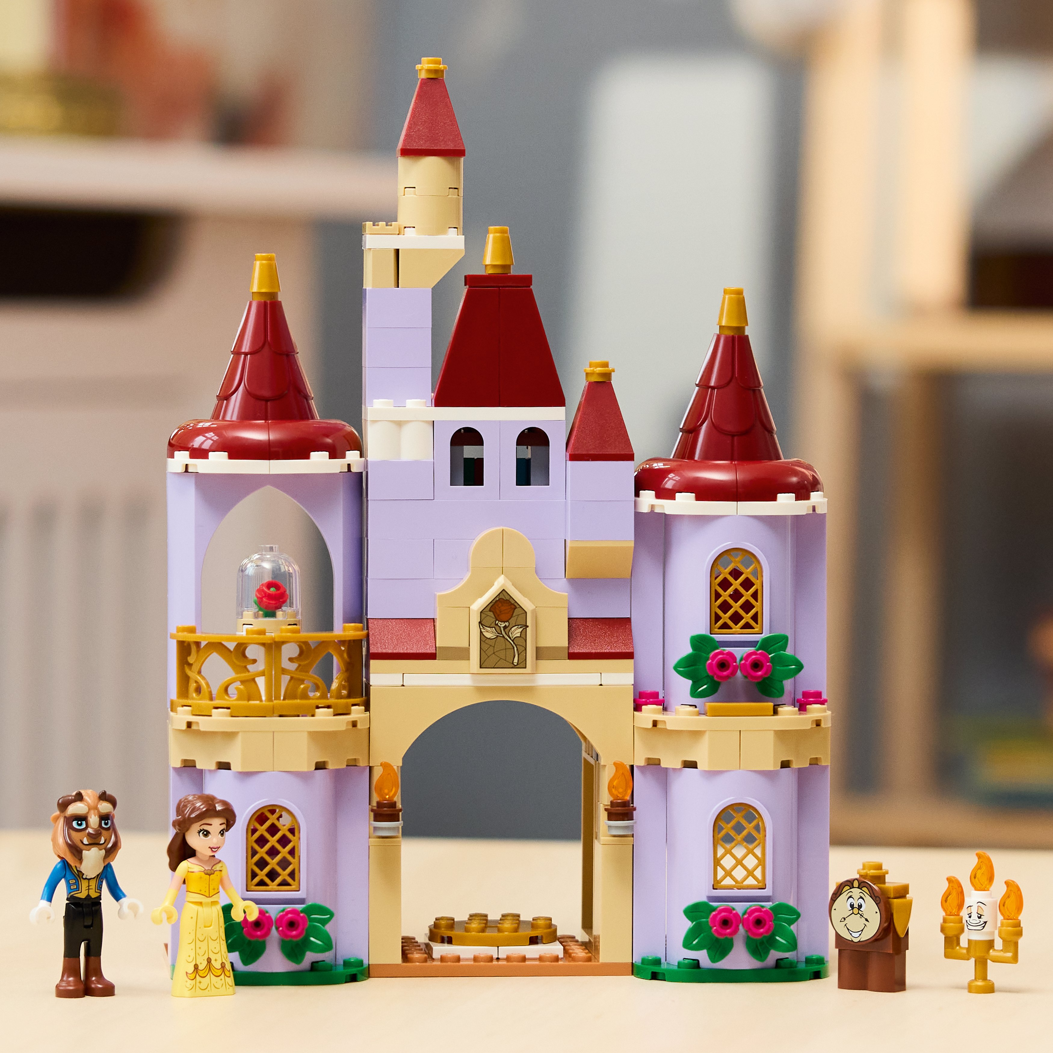 LEGO® ǀ Disney Princess Zaczarowany zamek Pięknej i Bestii 43289