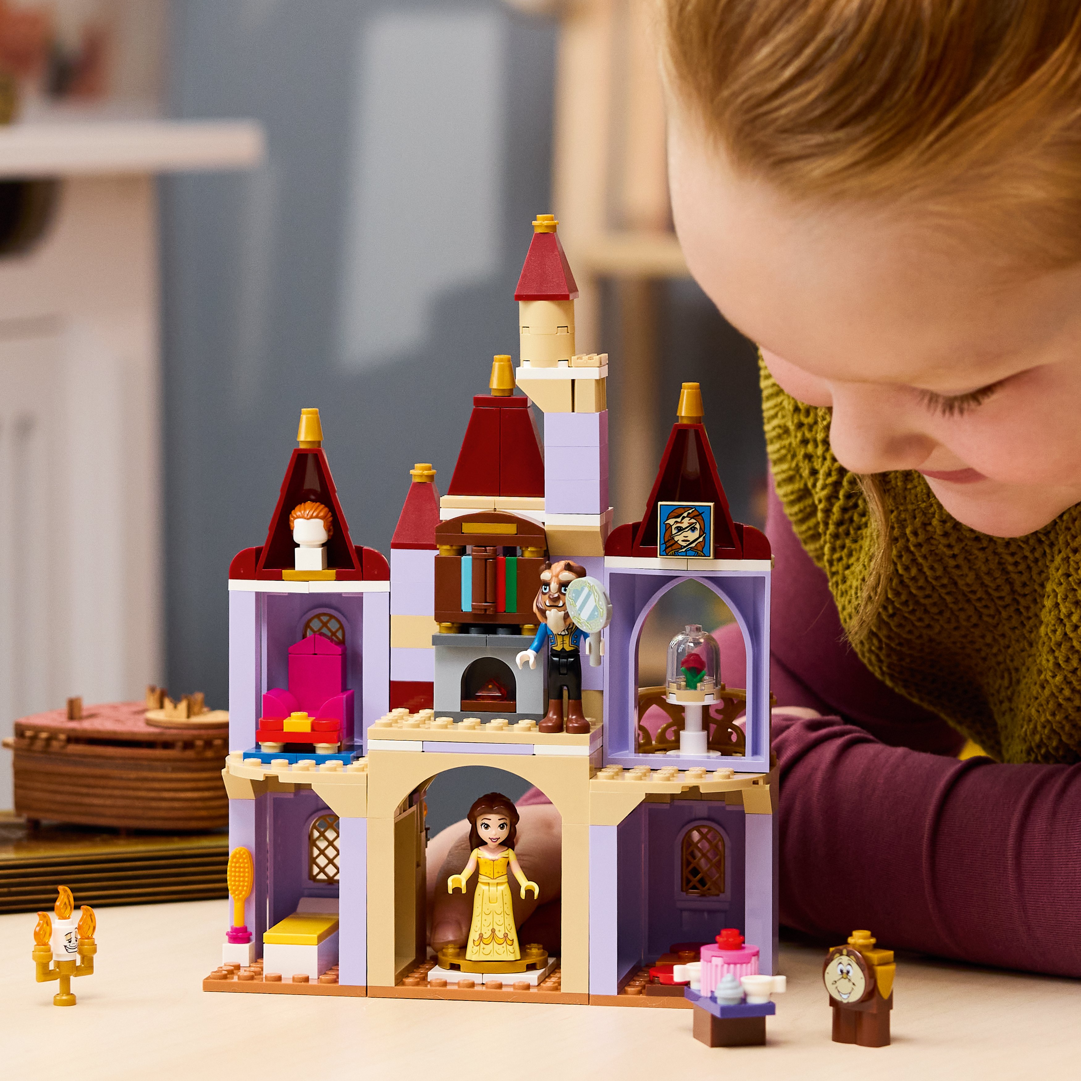LEGO® ǀ Disney Princess Zaczarowany zamek Pięknej i Bestii 43289