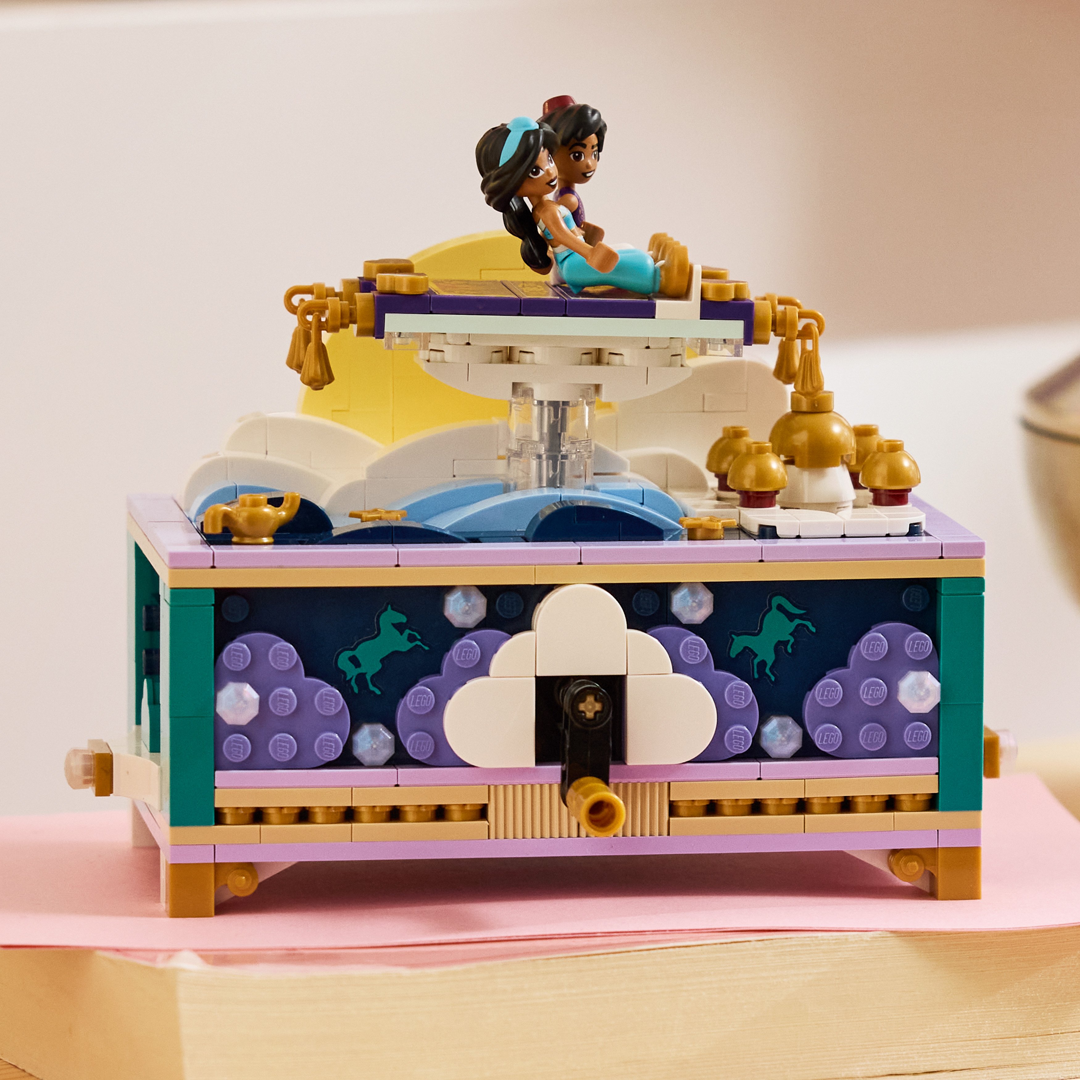 LEGO® ǀ Disney Princess Szkatułka na biżuterię Dżasminy 43295