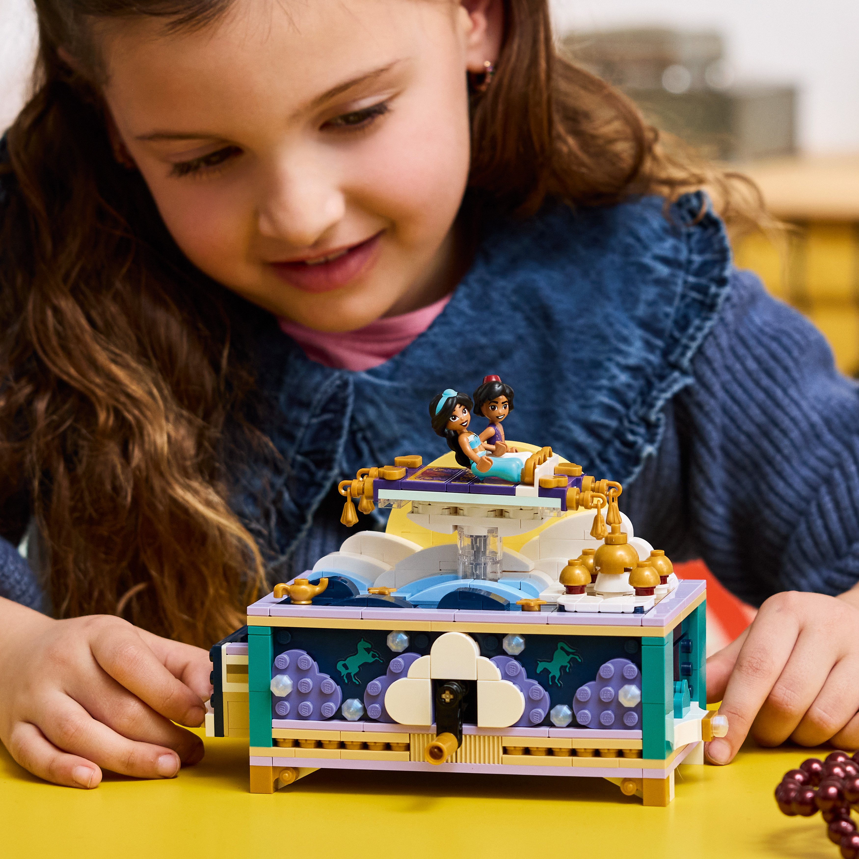 LEGO® ǀ Disney Princess Szkatułka na biżuterię Dżasminy 43295