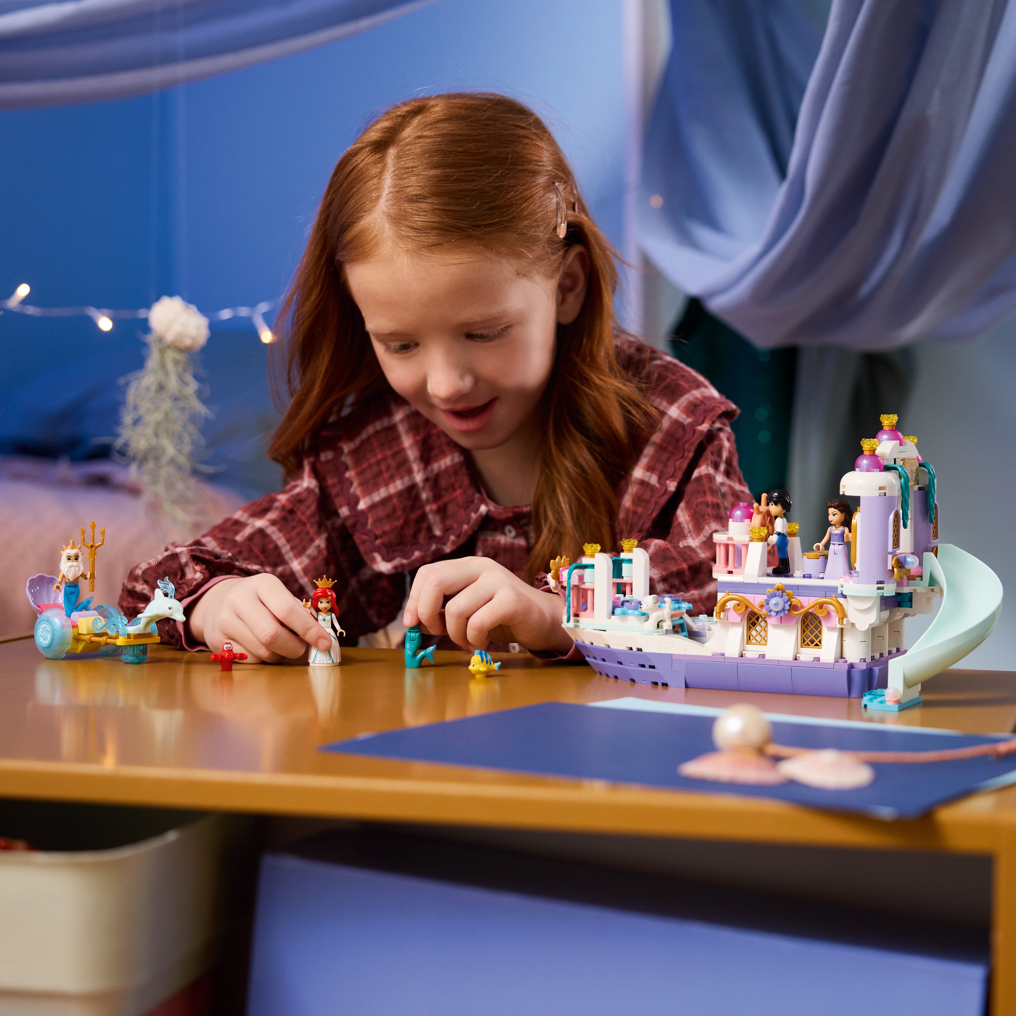 LEGO® ǀ Disney Princess Królewska łódź weselna Arielki 43299