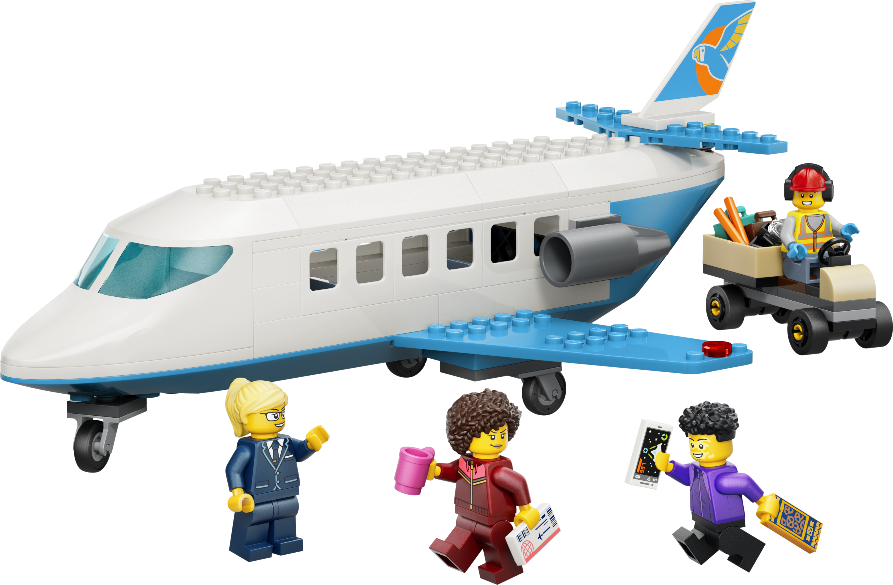 LEGO® City Samolot pasażerski 60492, zestaw konstrukcyjny