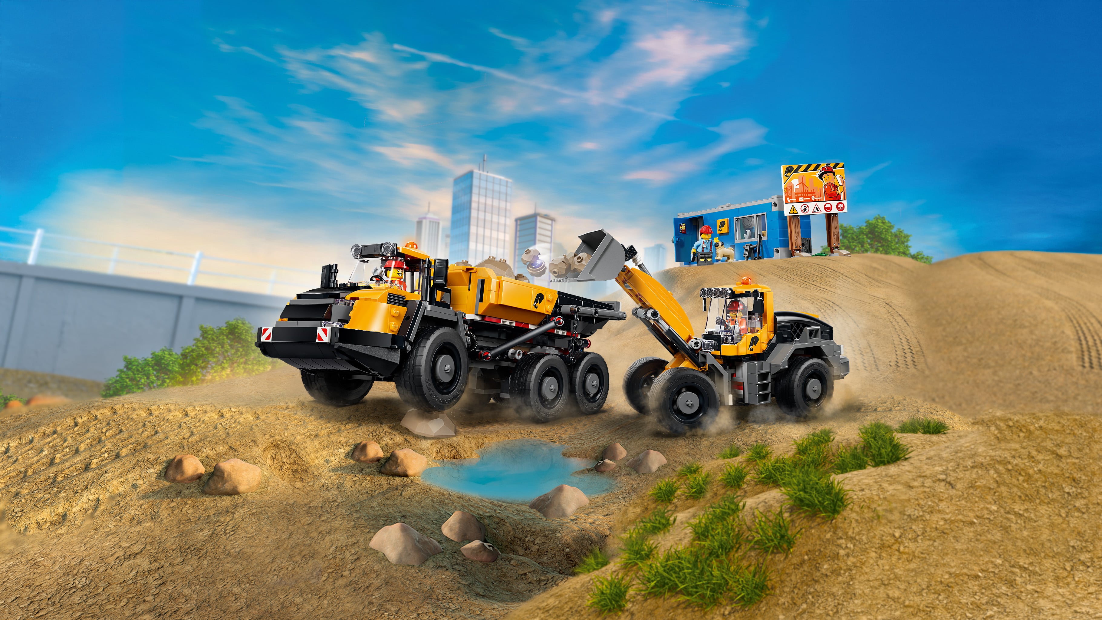 LEGO® City Wywrotka i ładowarka czołowa 60494