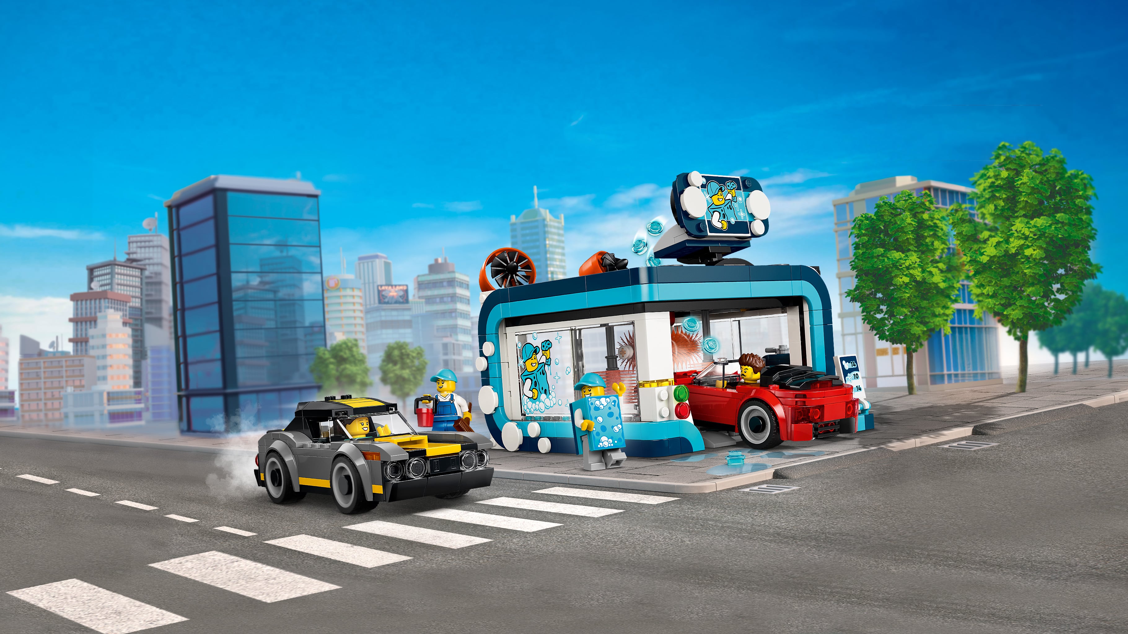 LEGO® City Automatyczna myjnia samochodowa 60497