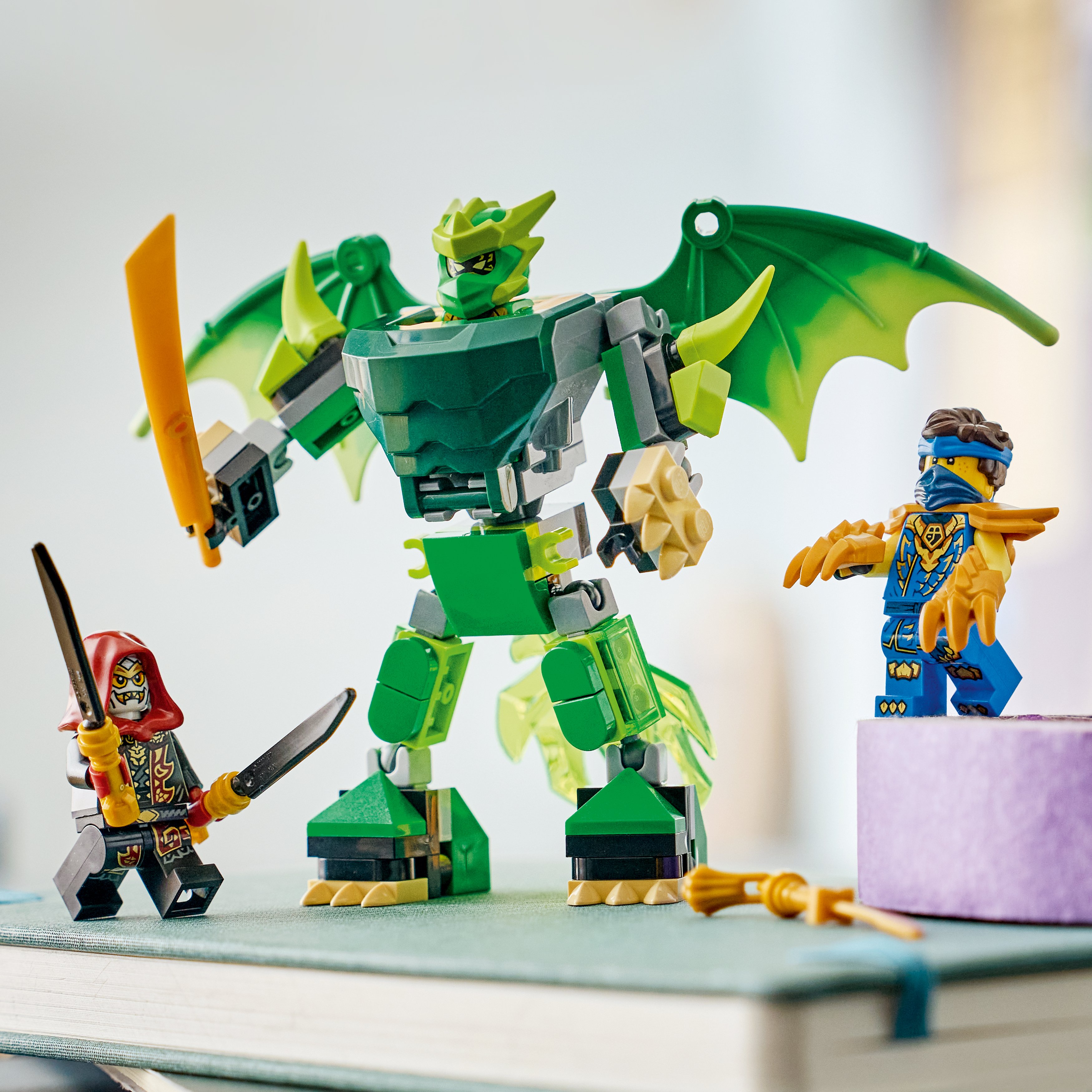 LEGO® NINJAGO® Smoczy mech Lloyda — zestaw bitewny 71862, zabawka