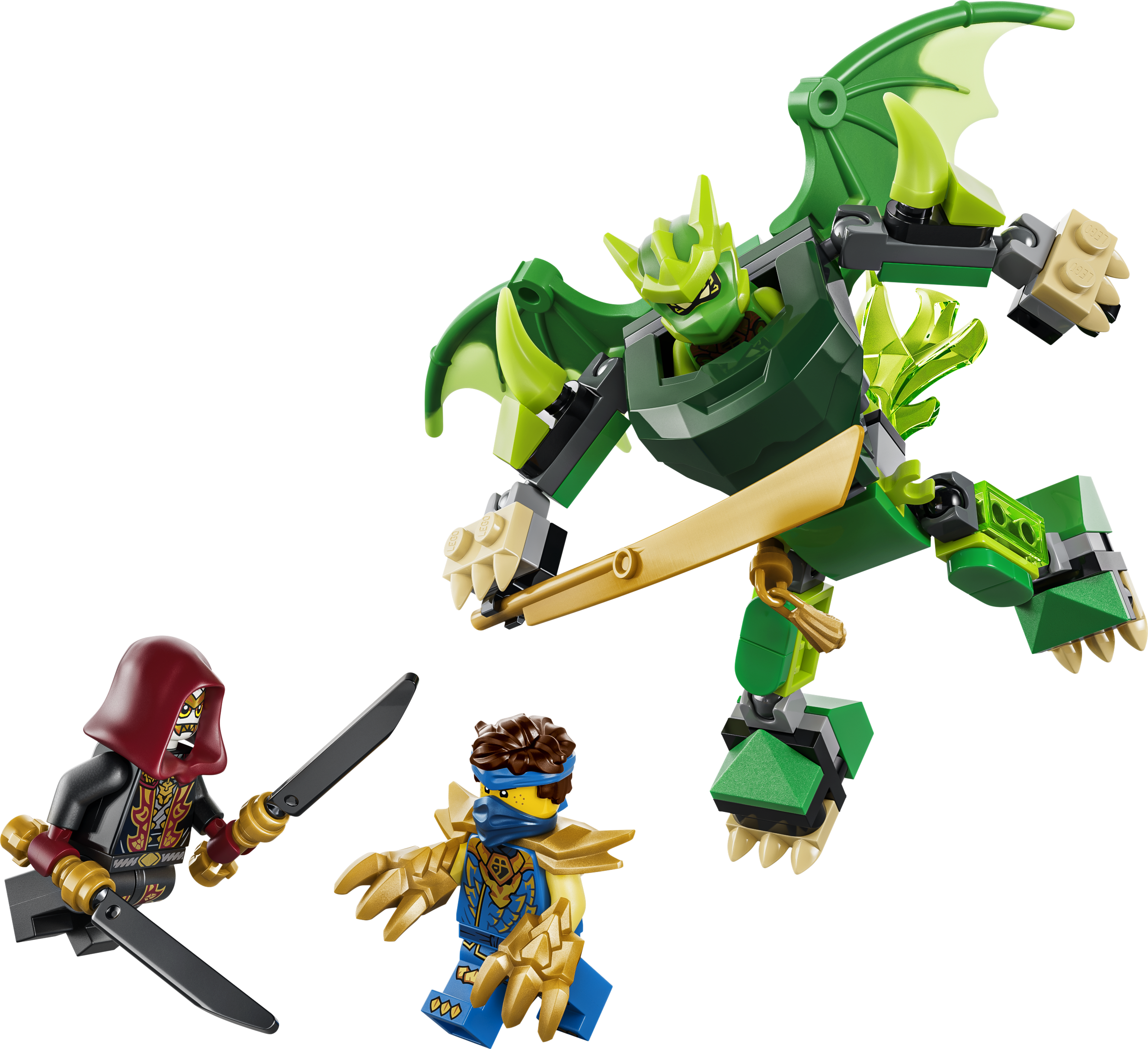 LEGO® NINJAGO® Smoczy mech Lloyda — zestaw bitewny 71862, zabawka