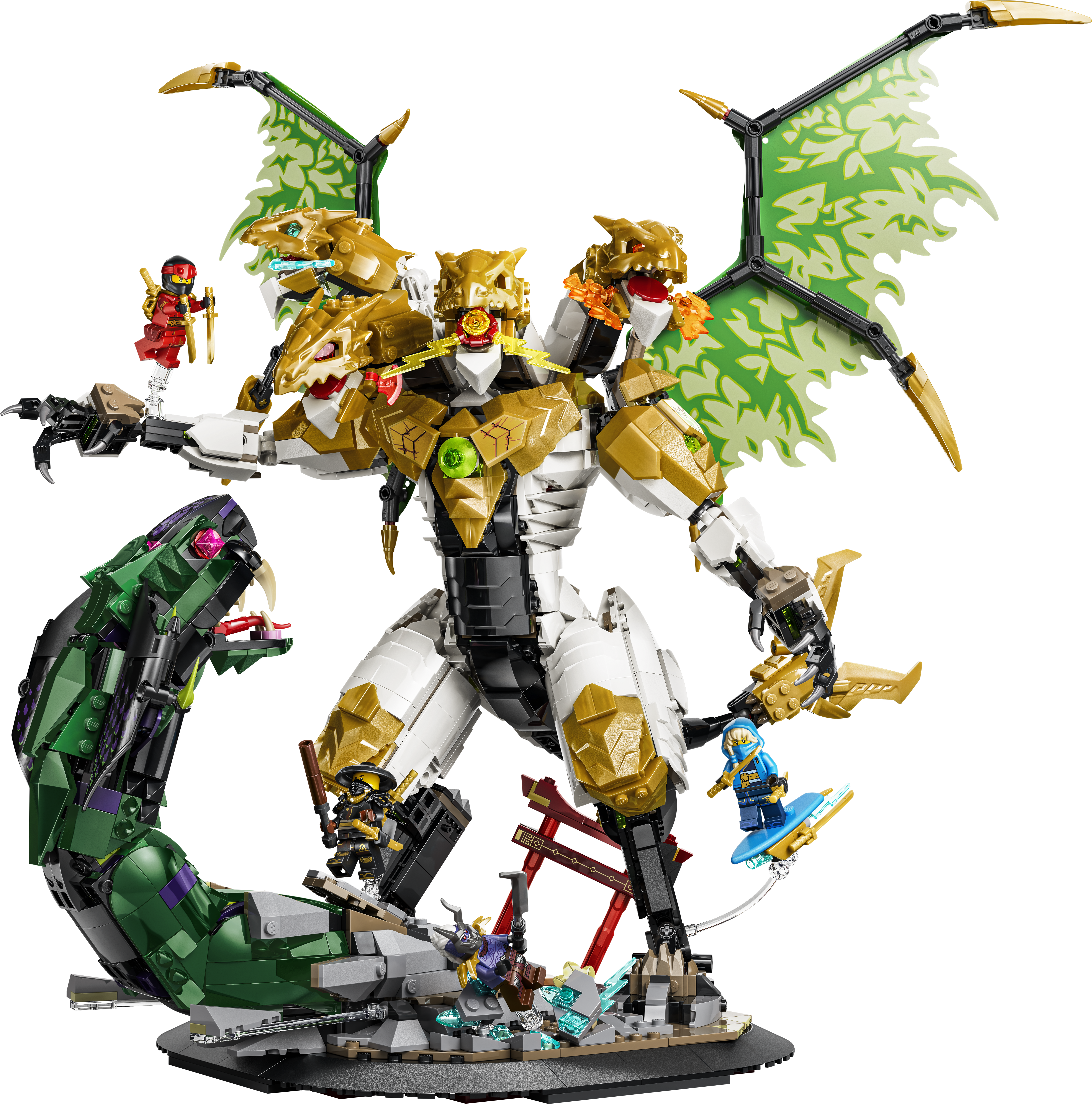LEGO® NINJAGO® Bitwa z ultrasmokiem 71872, zestaw konstrukcyjny