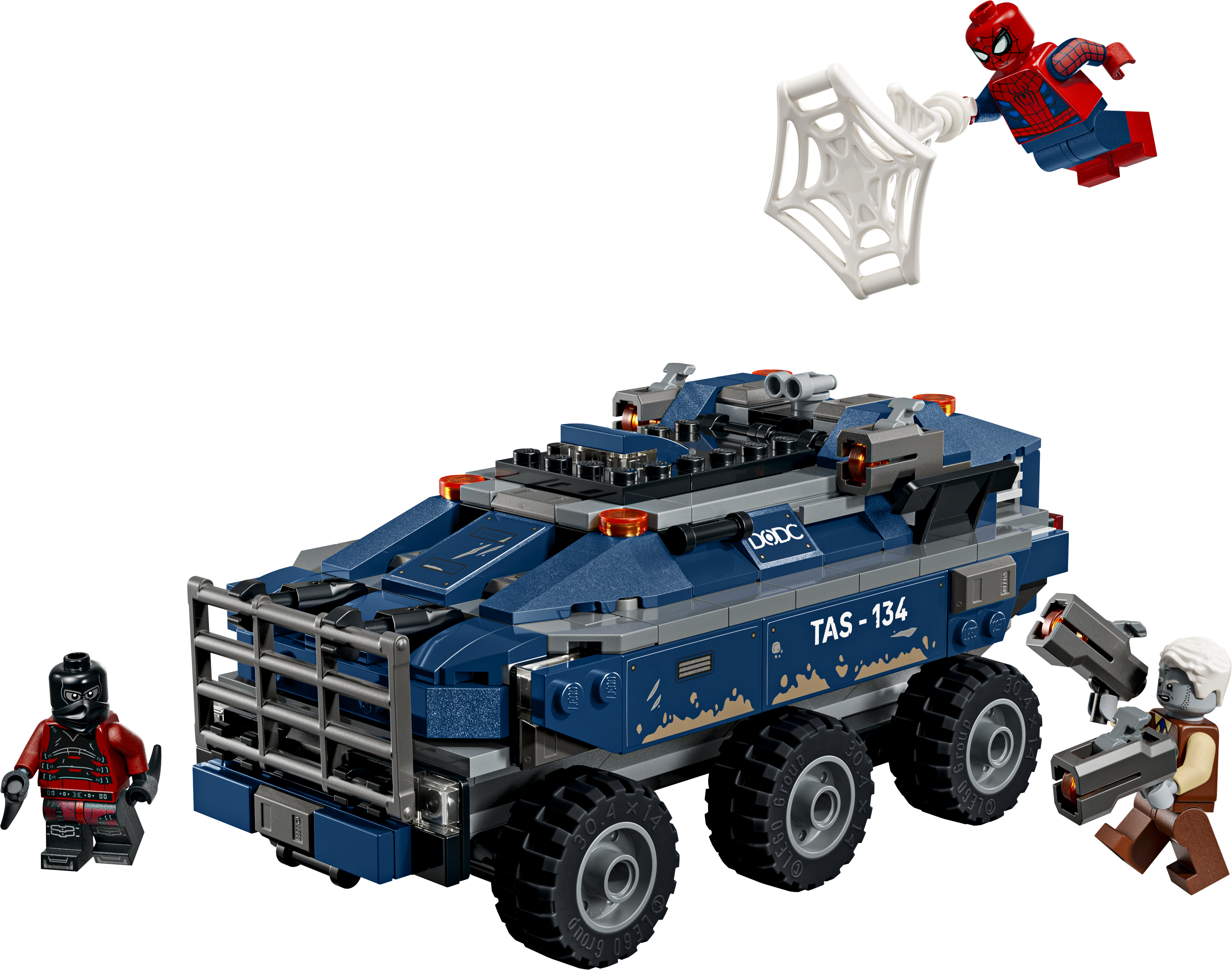 LEGO® ǀ Marvel Pościg Spider-Mana za więźniarką 76349