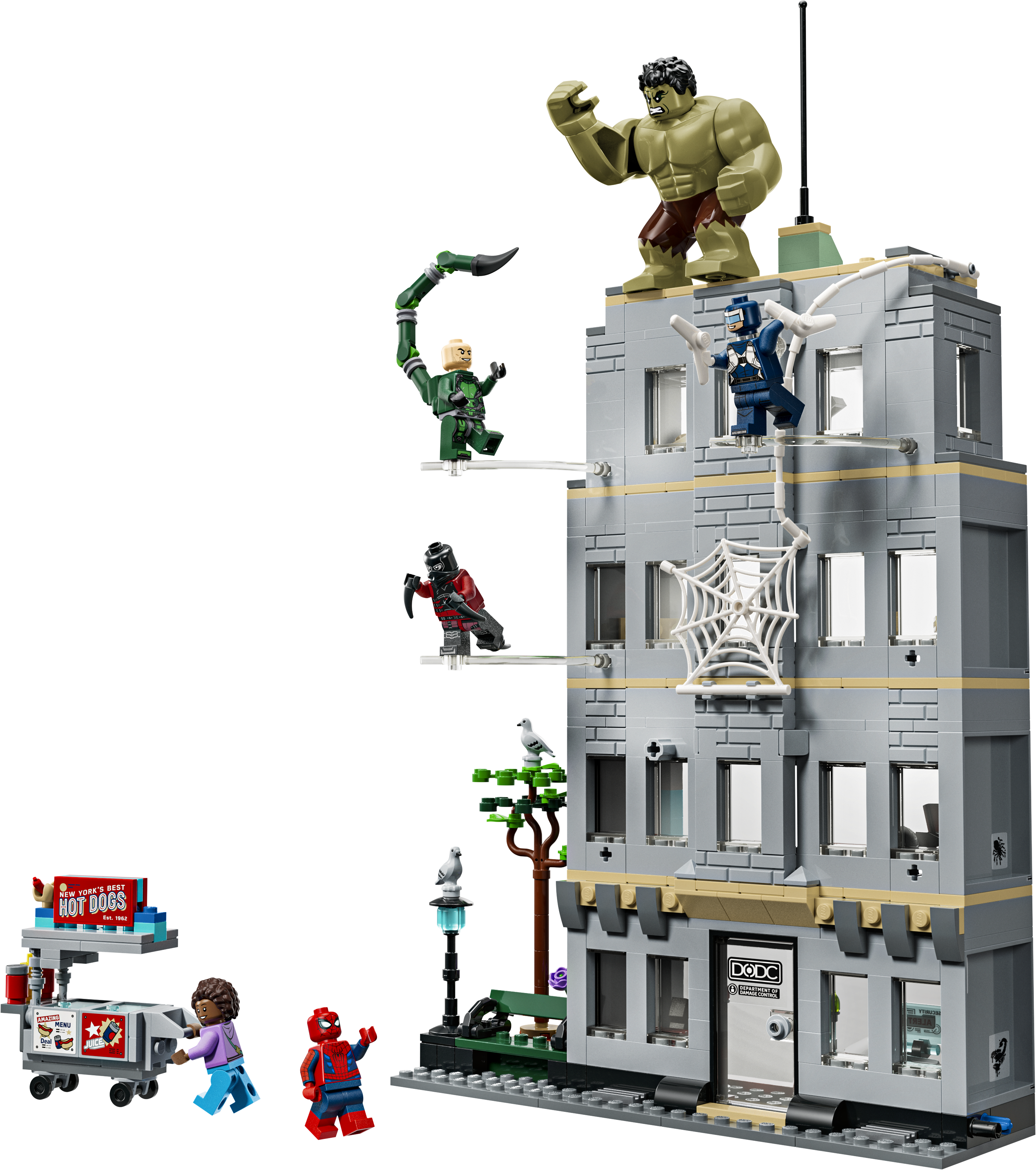 LEGO® ǀ Marvel Epickie starcie: Spider-Man kontra Hulk 76350