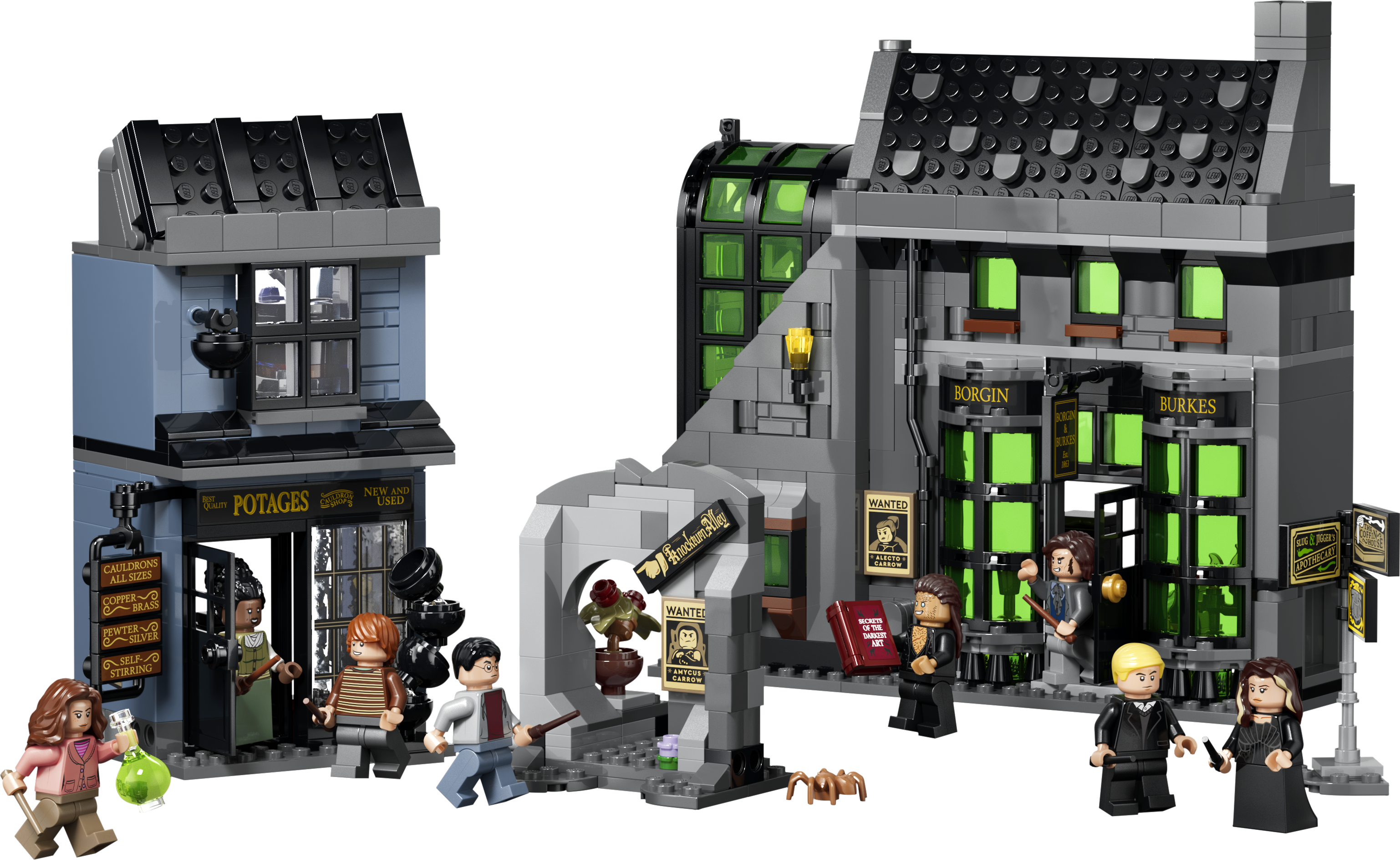 LEGO® Harry Potter™ Magiczne sklepy na ulicy Śmiertelnego Nokturnu 76471