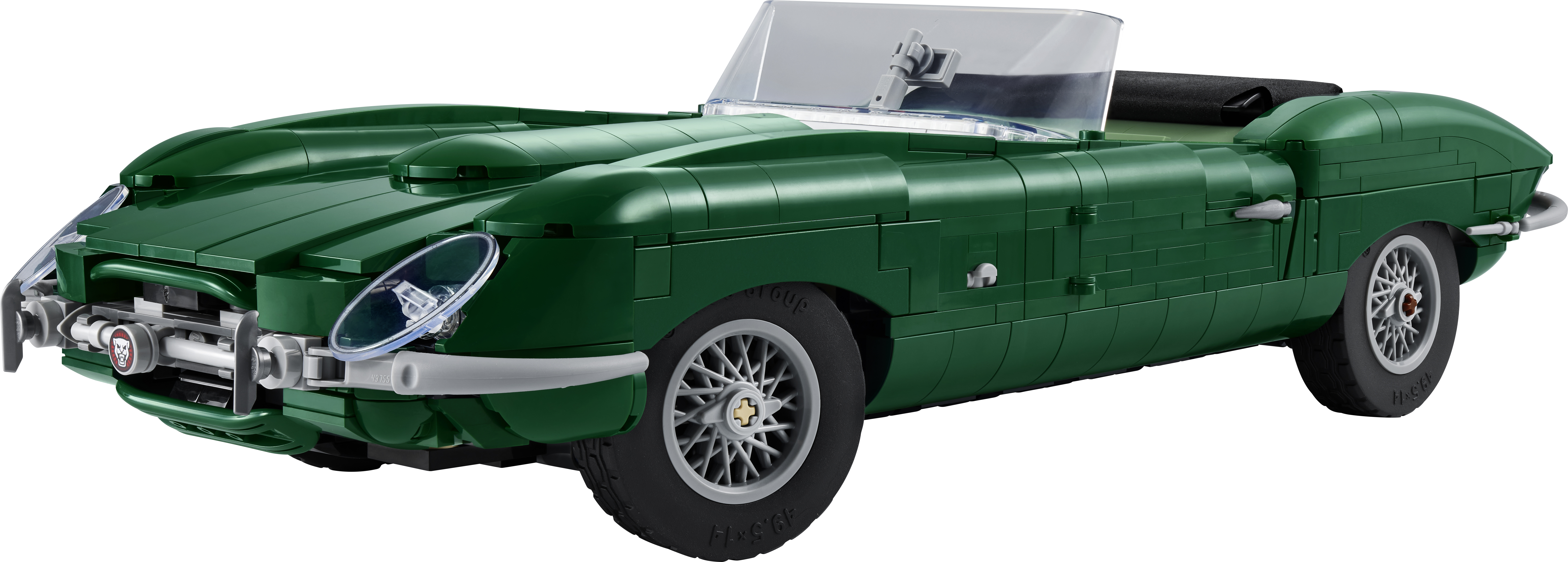 LEGO® Icons Jaguar E-Type 11381, model samochodu sportowego