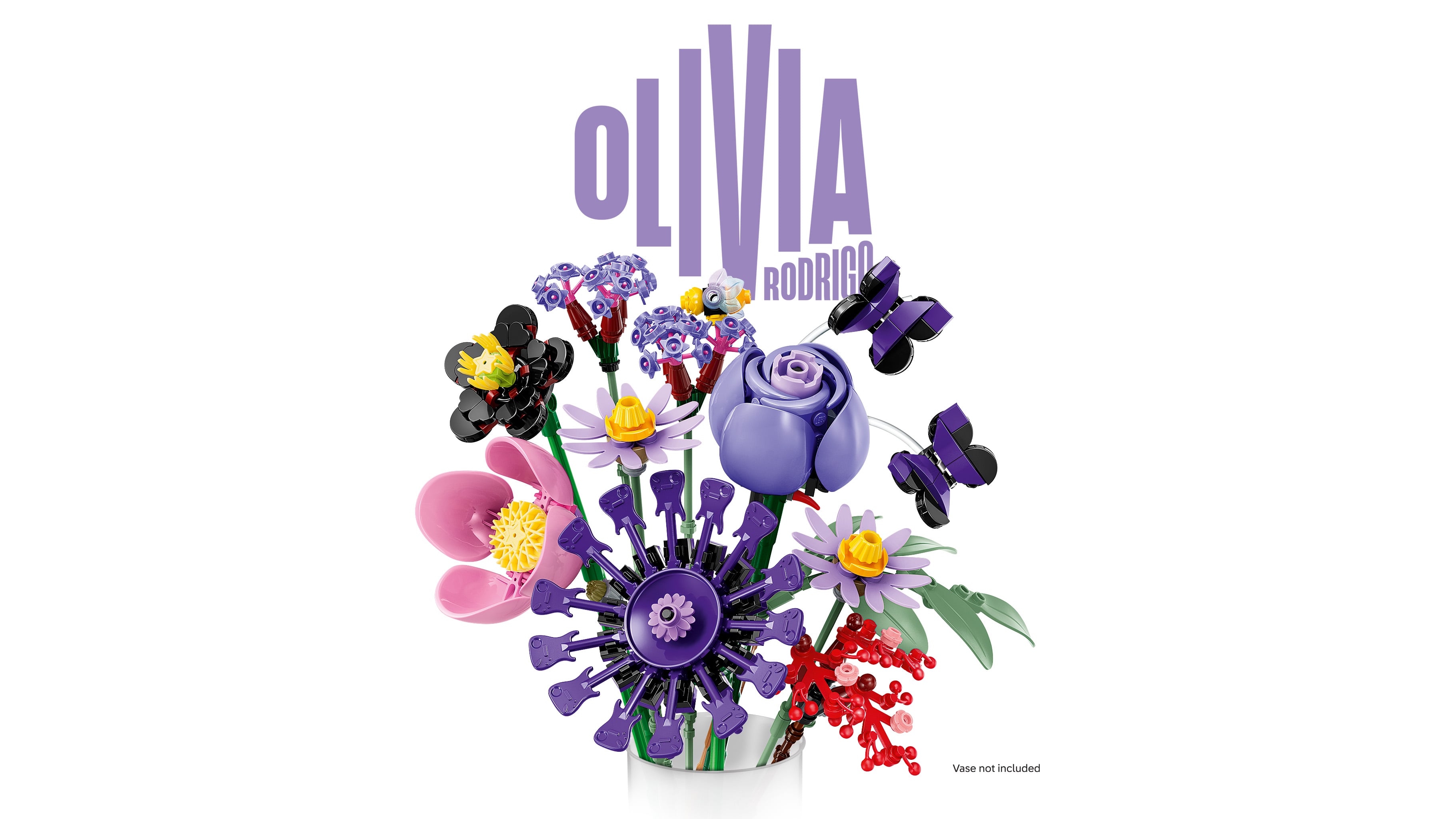 LEGO® Botanicals i LEGO® Editions Bukiet kwiatów Olivii Rodrigo 11507