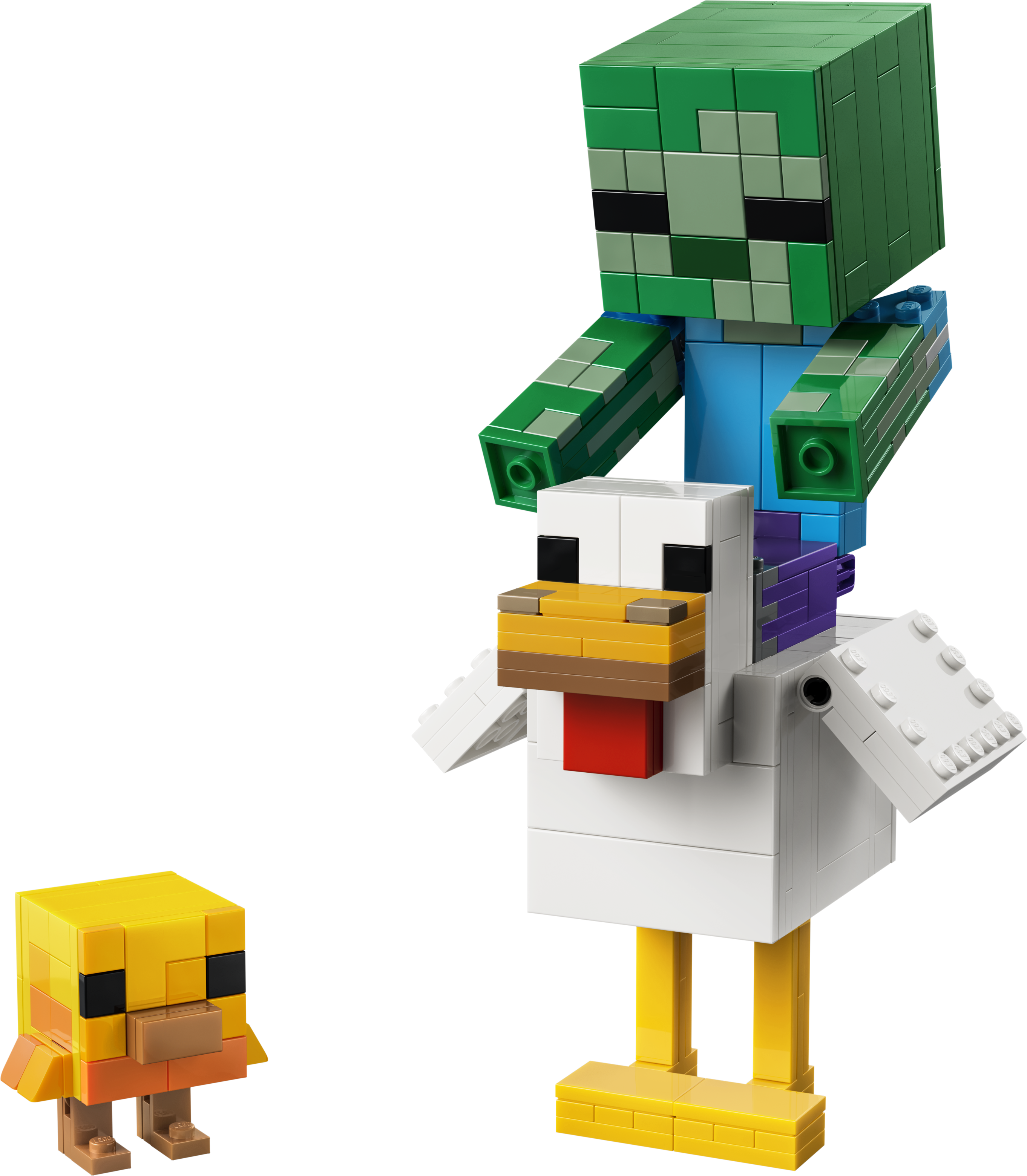 LEGO® Minecraft® Kurzy jeździec 21582, zabawka konstrukcyjna