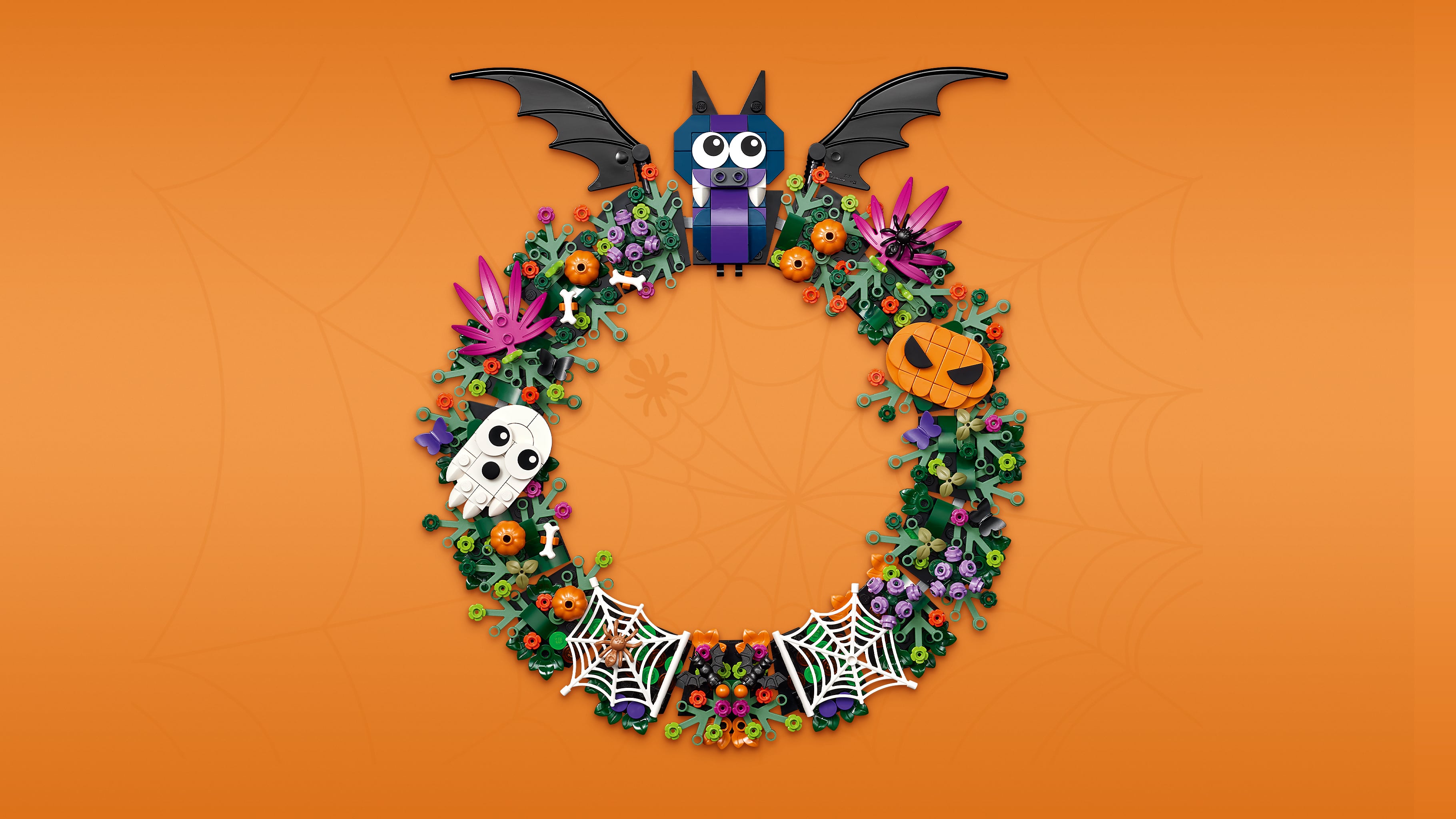 Dekoracja do domu LEGO® Wieniec na Halloween 40825