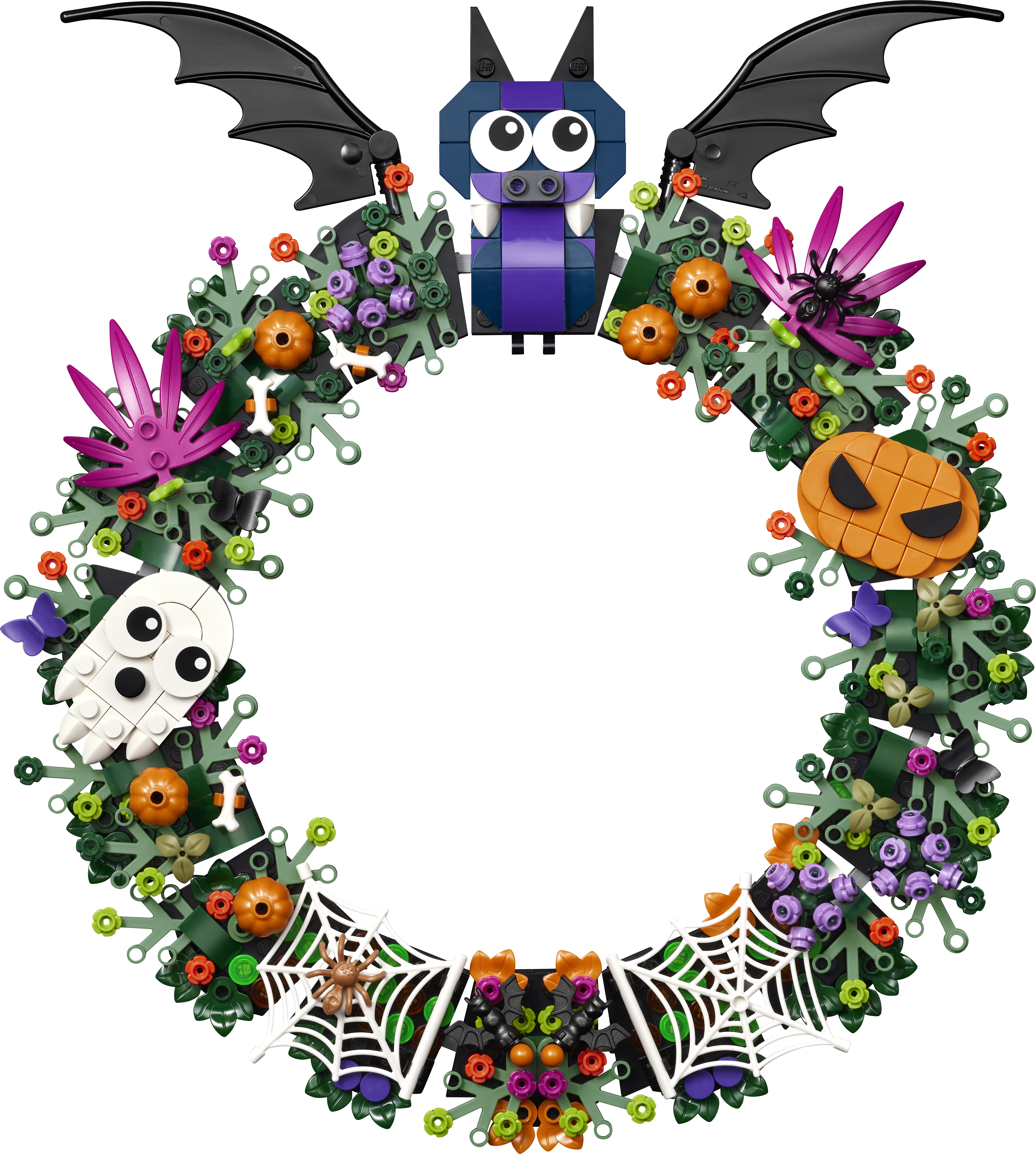 Dekoracja do domu LEGO® Wieniec na Halloween 40825