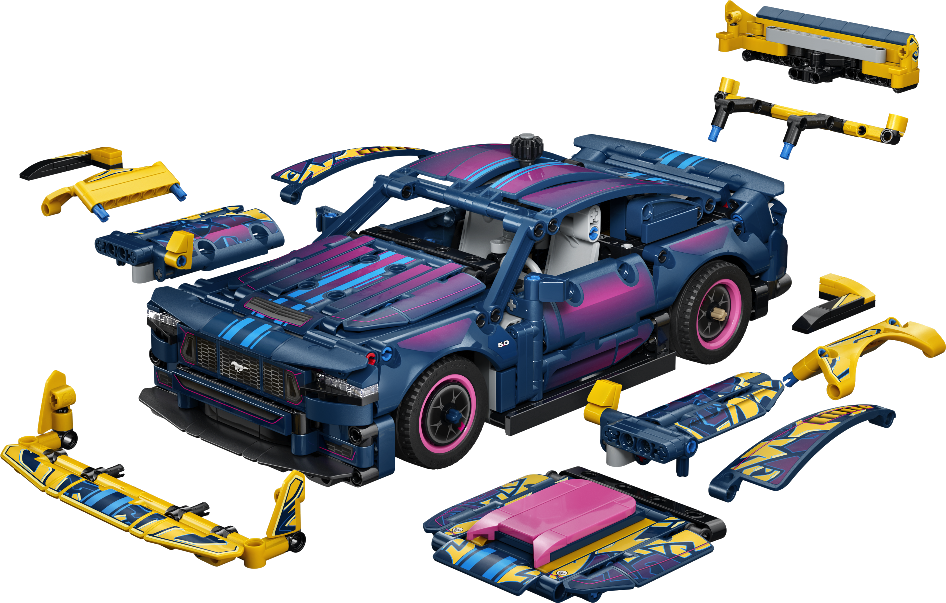 LEGO® Technic Warsztat tuningowy: samochód Ford Mustang GT 42236, zabawka