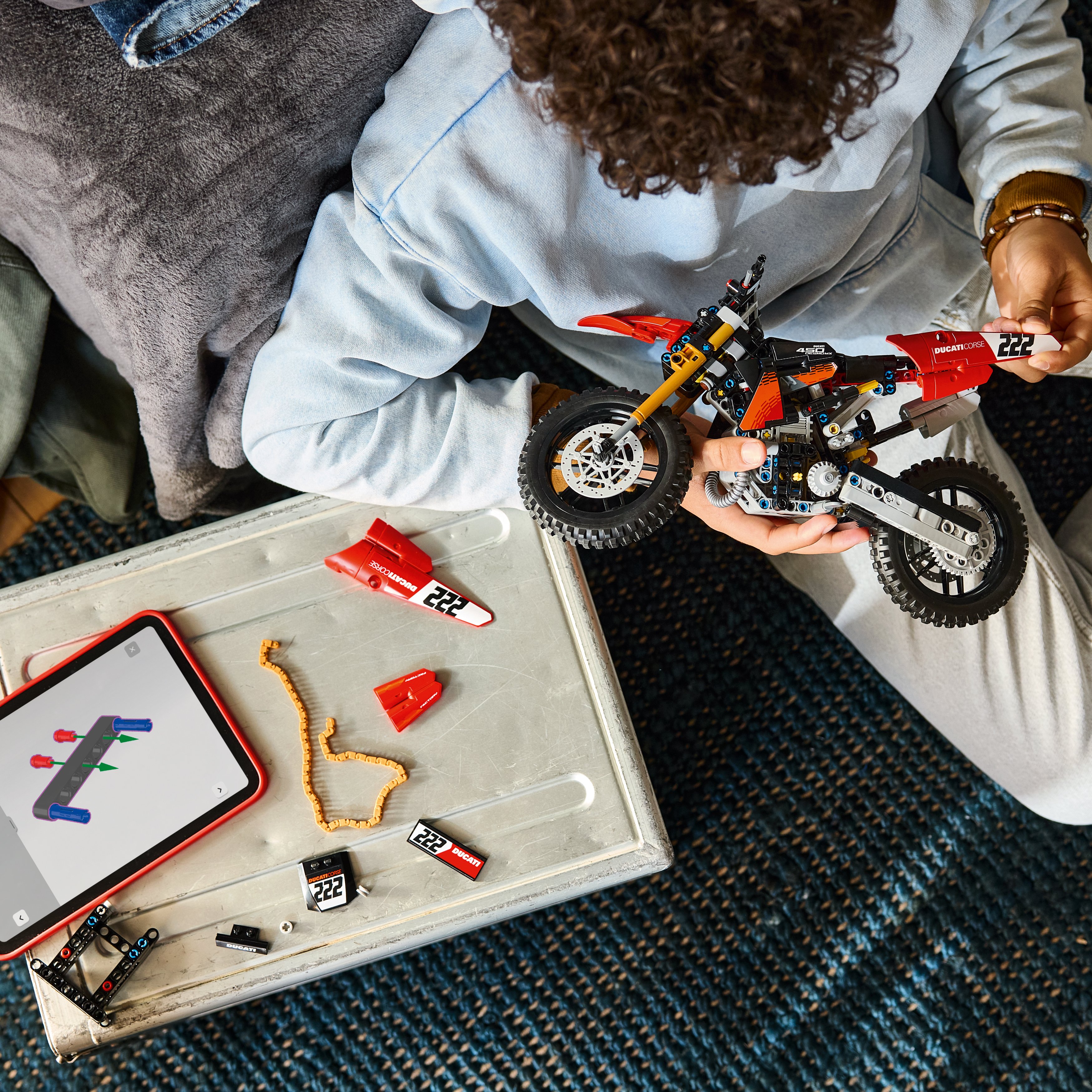 LEGO® Technic Motocykl Ducati Desmo450 MX Factory 42238
